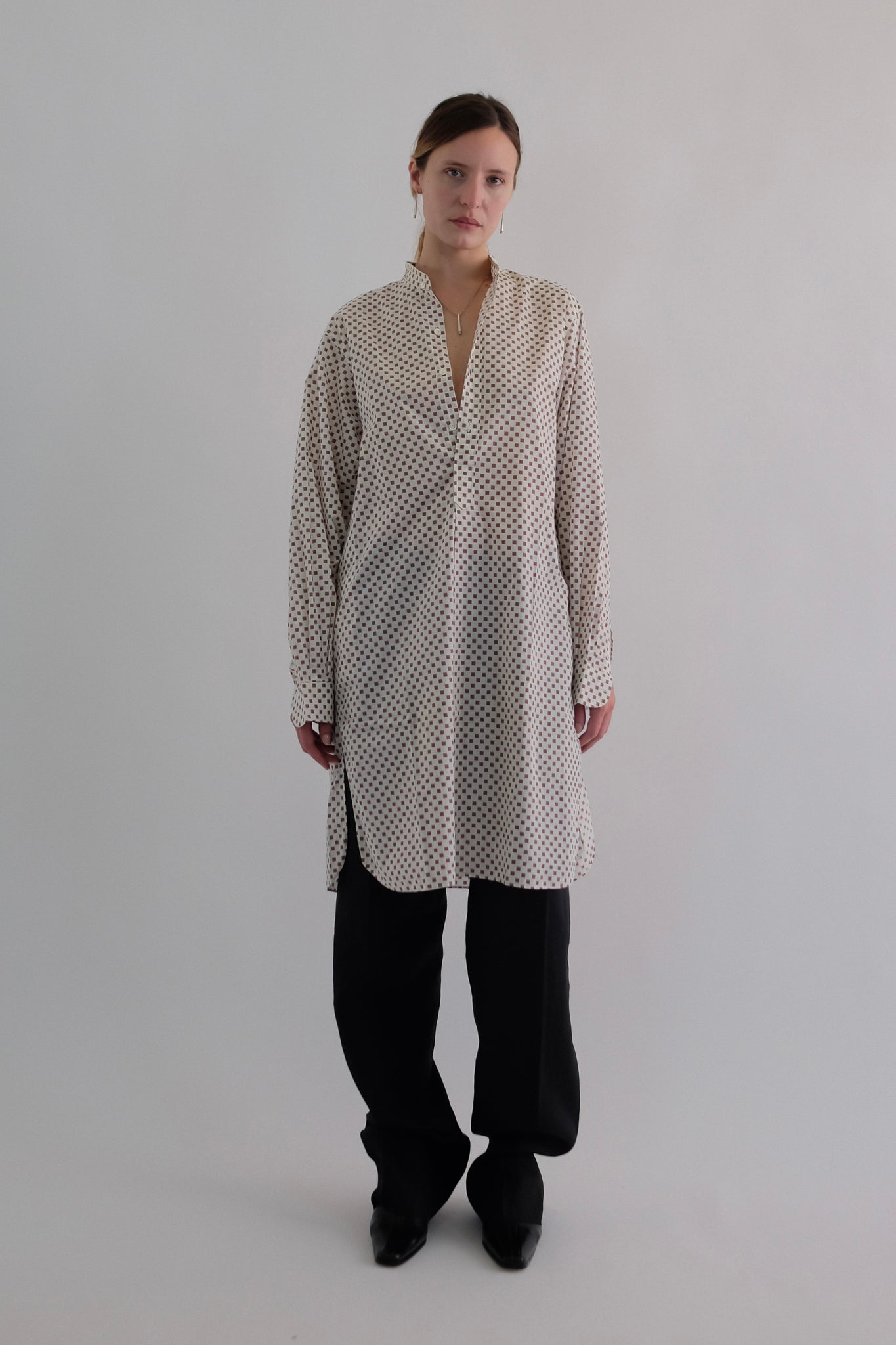 1970S ALBERTELLI OF ROME SHIRT DRESS