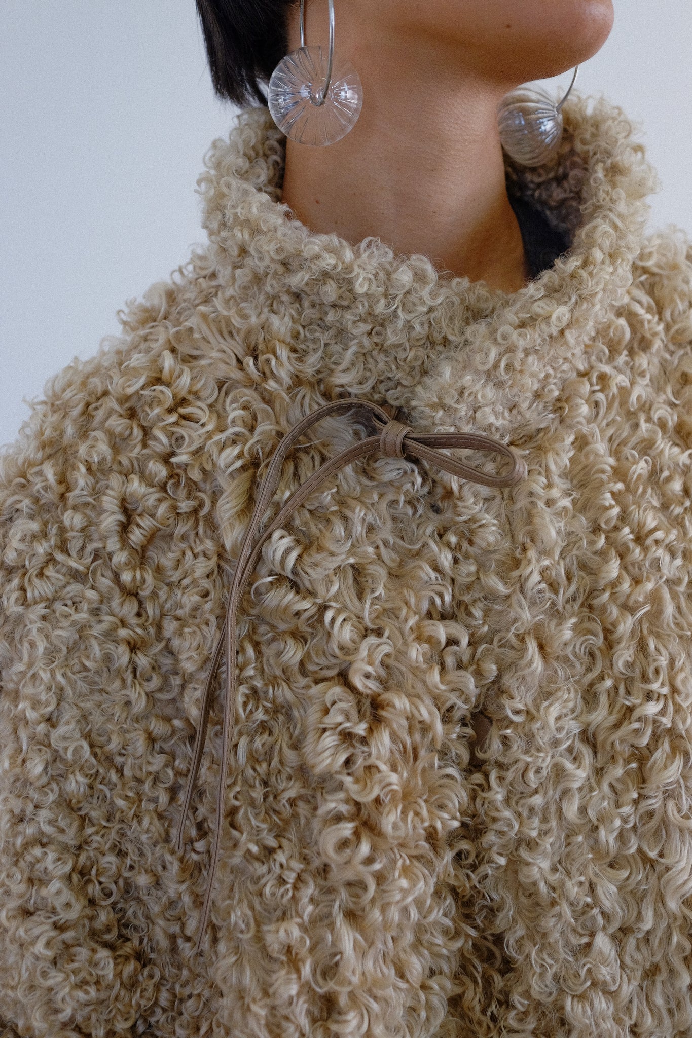 REVERSIBLE SHEARLING FUR COAT (ON HOLD)