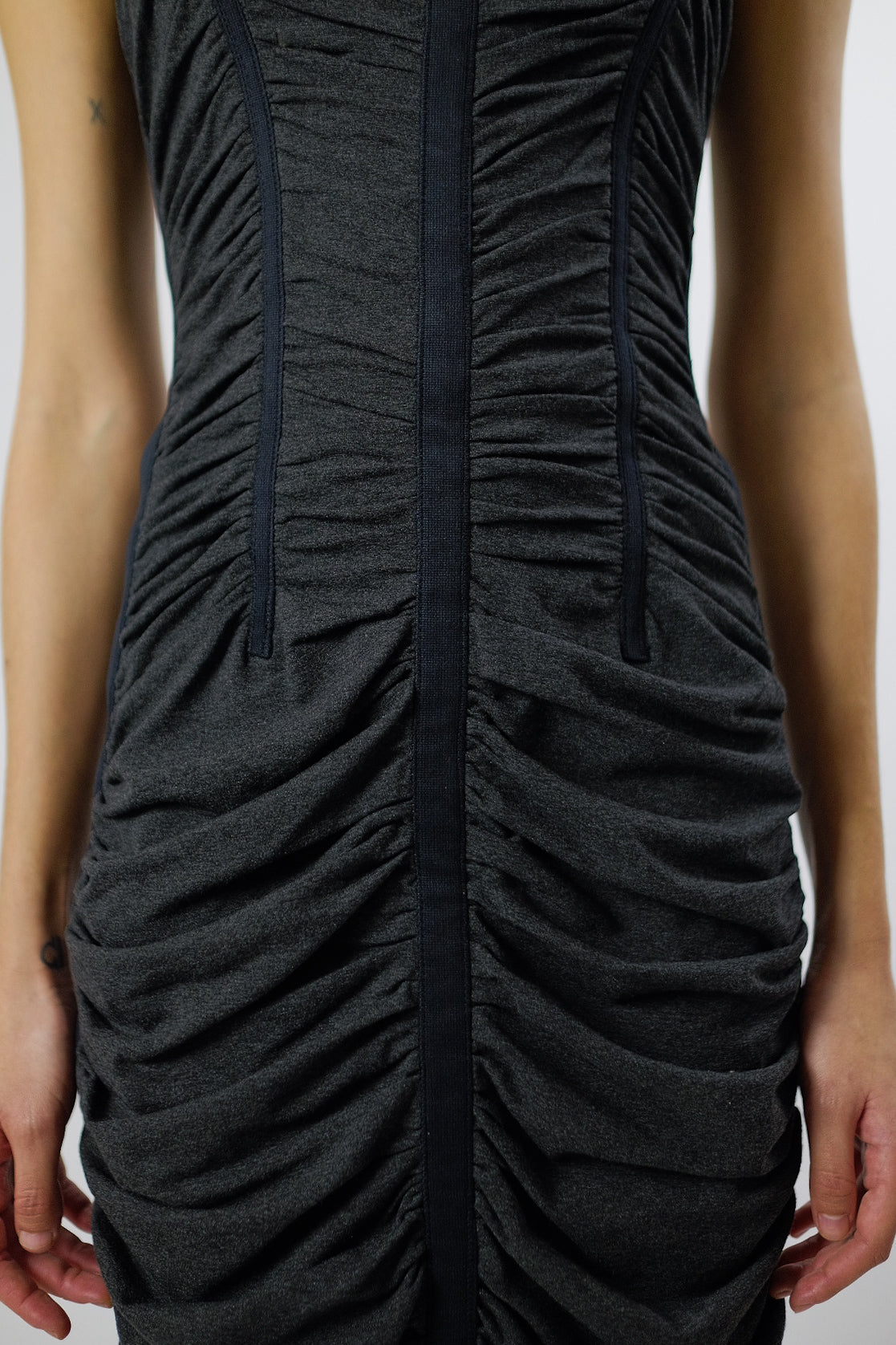 D&G RUCHED CORSET DRESS