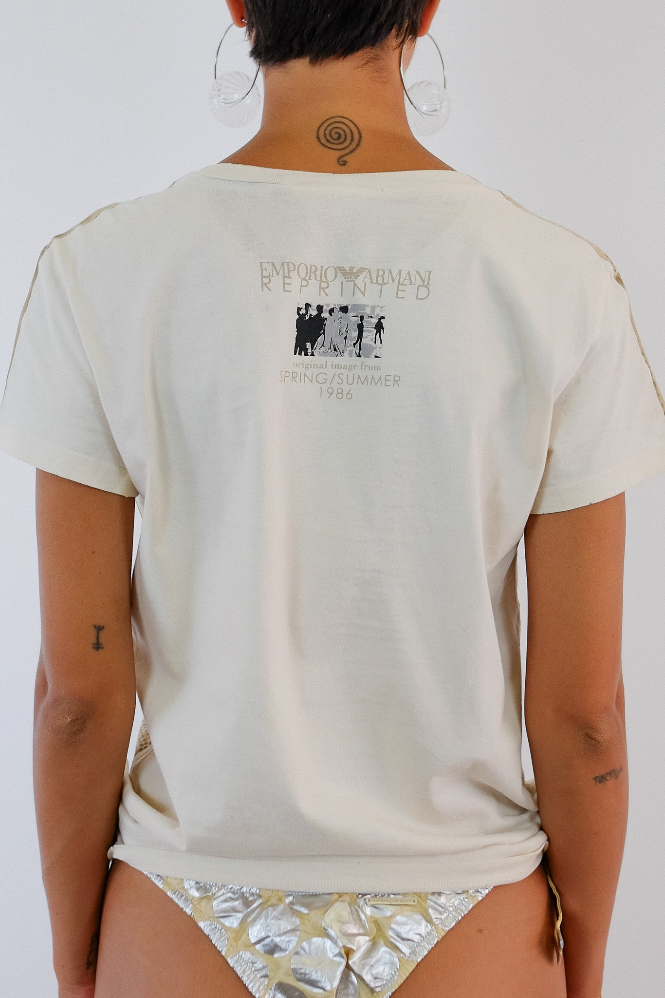 EMPORIO ARMANI GRAPHIC KISS T