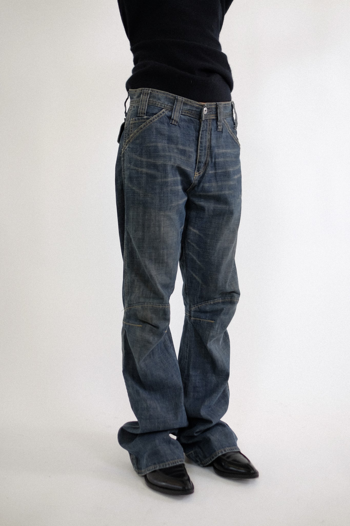 G-STAR RAW PANELLED DENIM