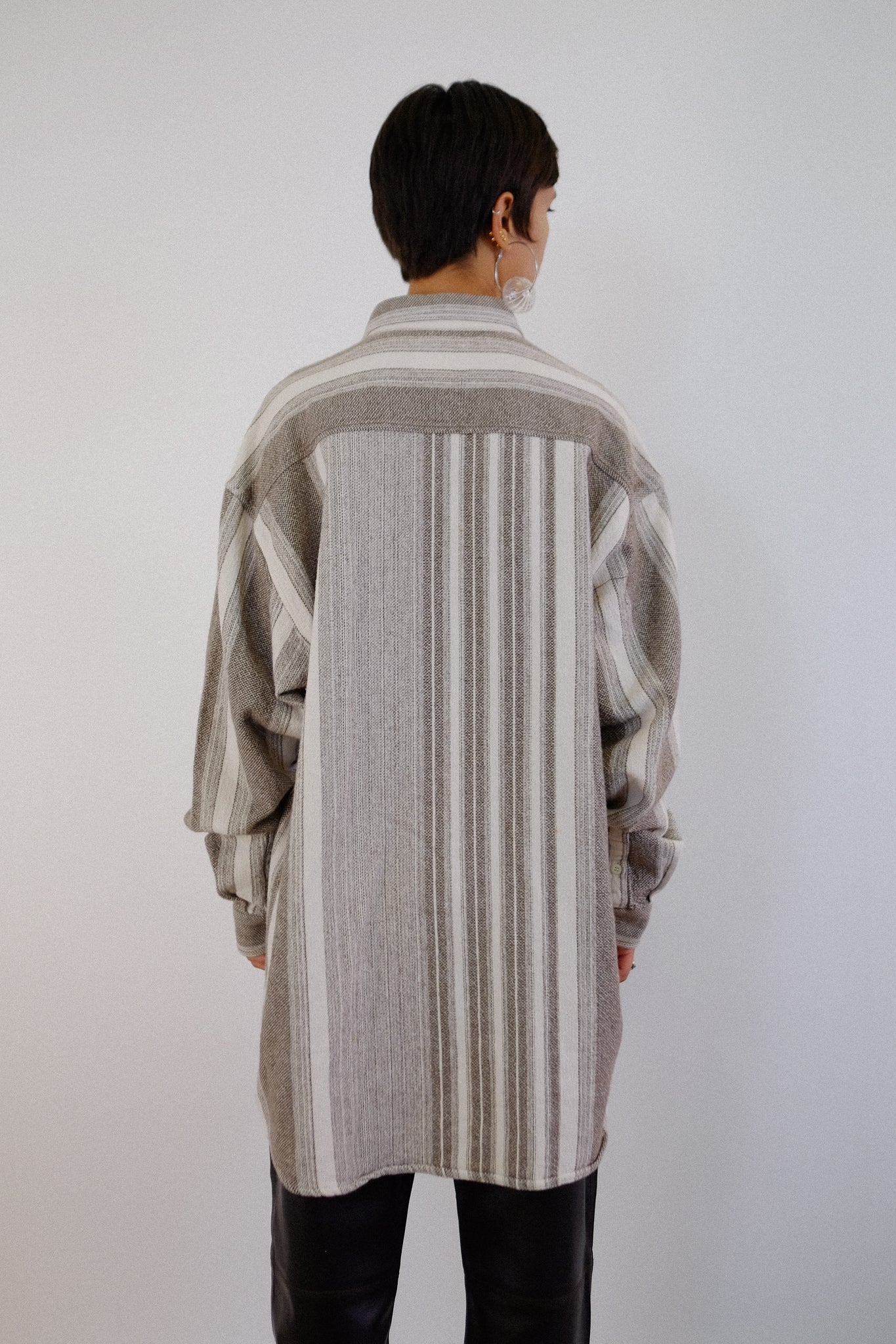 ARMANI JEANS SHIRT IN HEAVY LINEN