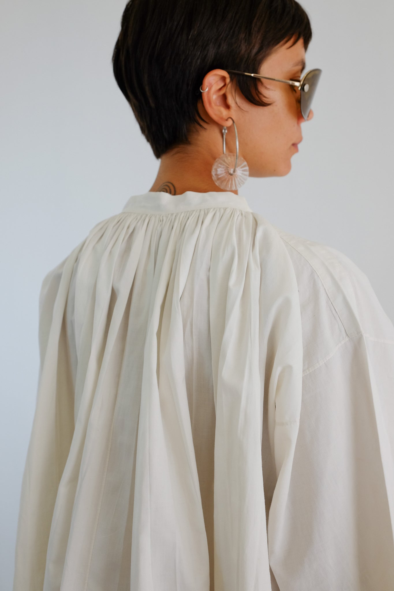 1900S ANTIQUE BRODERIE SHIRT