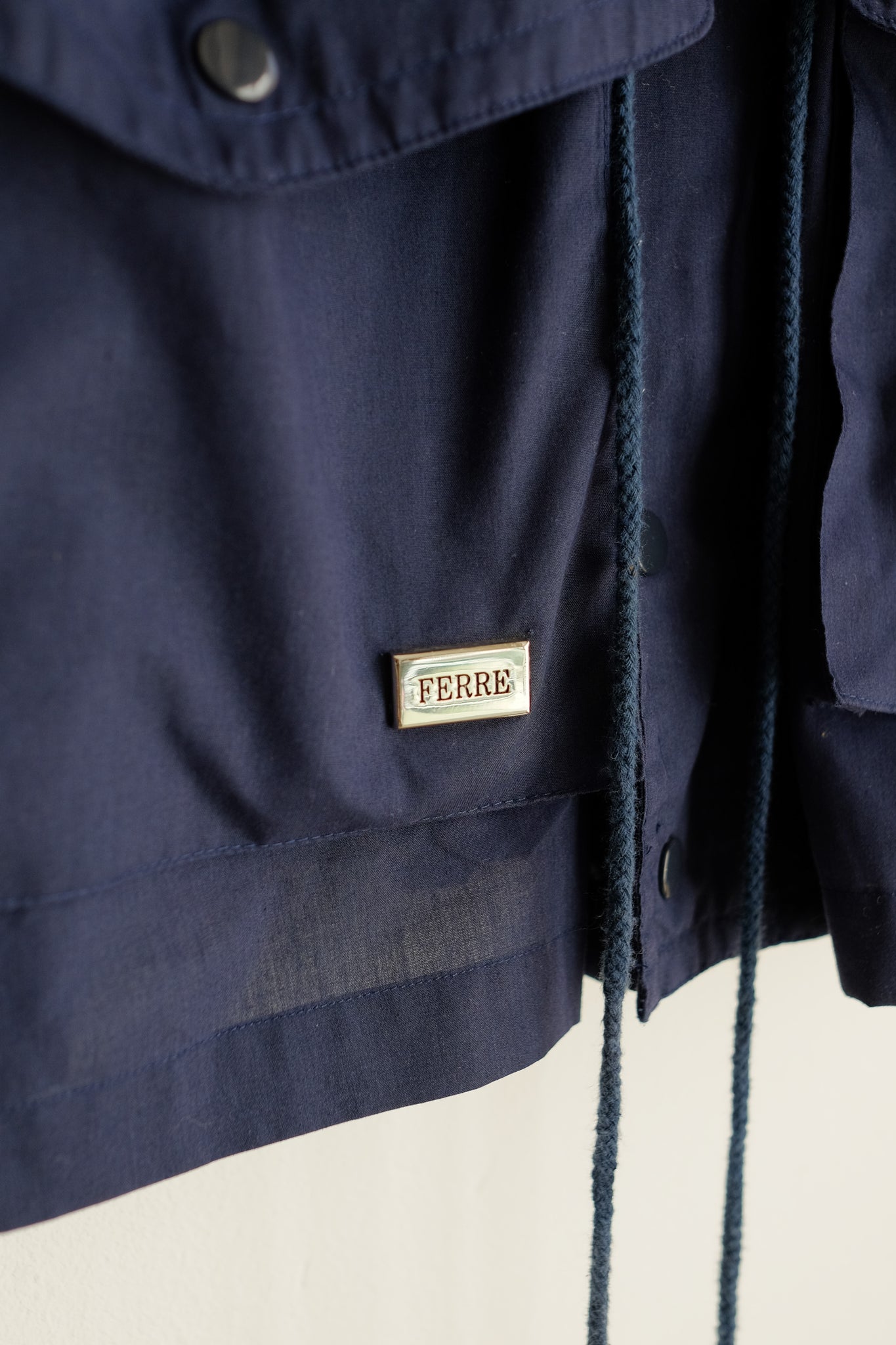 GIANFRANCO FERRE SINCH STORM JACKET IN NAVY
