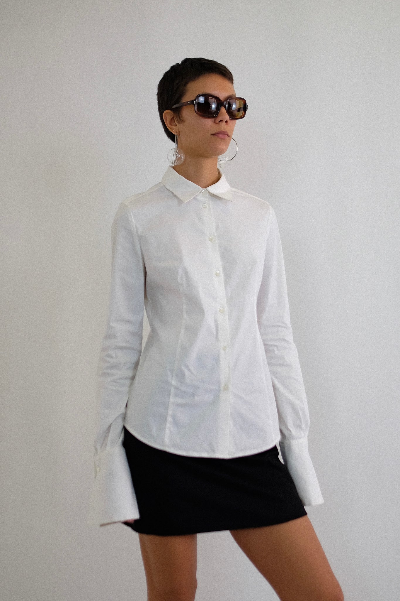 MIU MIU 2007 SEASON SHIRT IN WHITE
