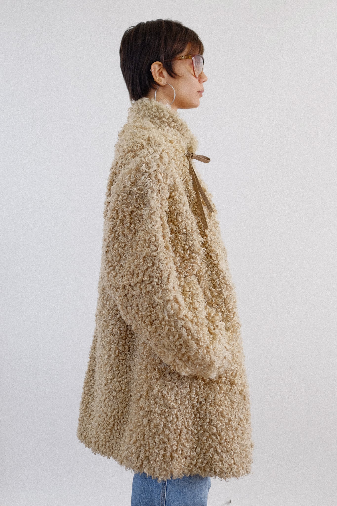 REVERSIBLE SHEARLING FUR COAT (ON HOLD)