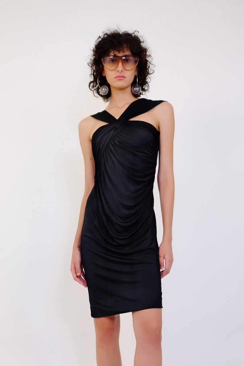 LA PERLA DRAPE DRESS