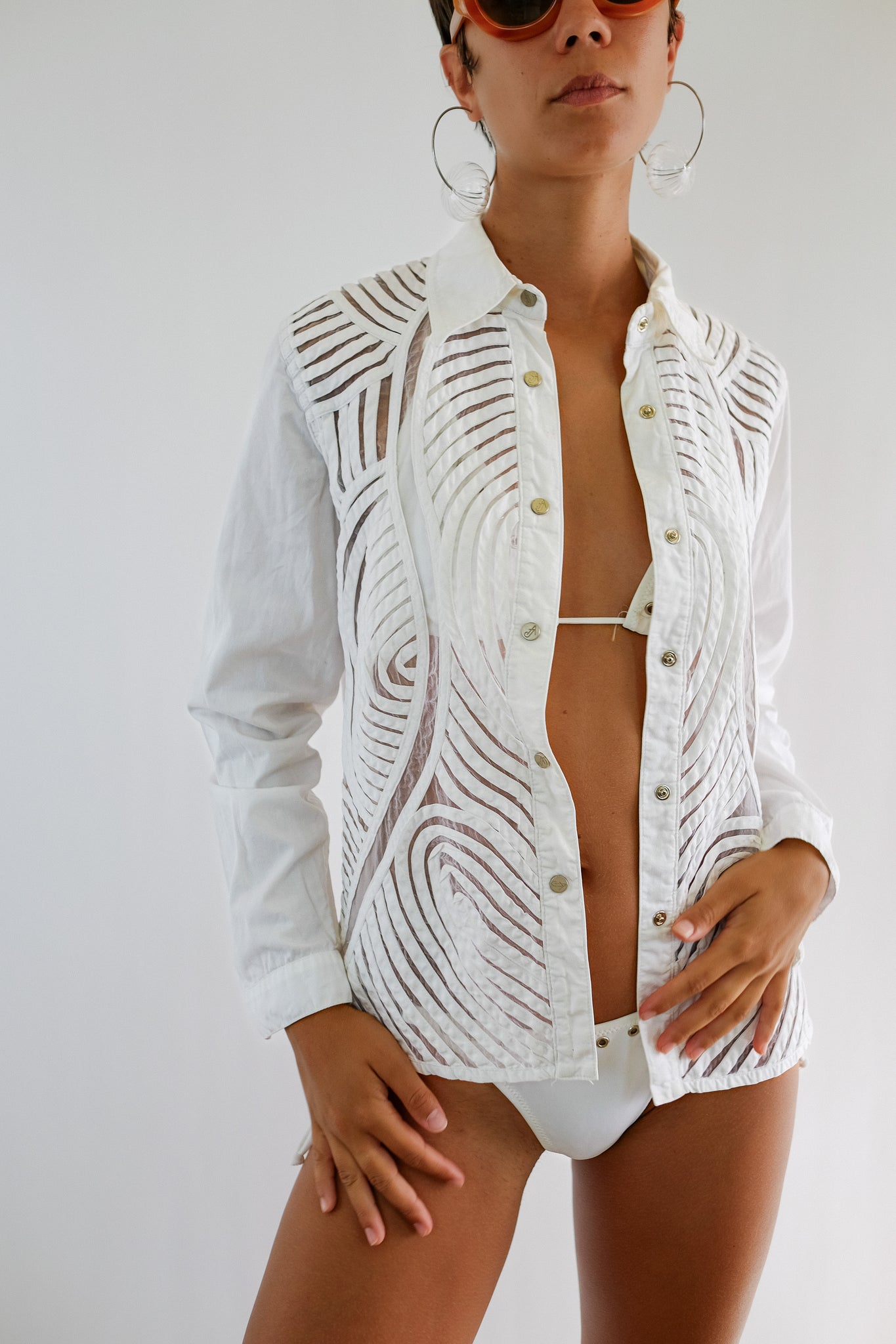 AQUAJEANS PIPED SHIRT
