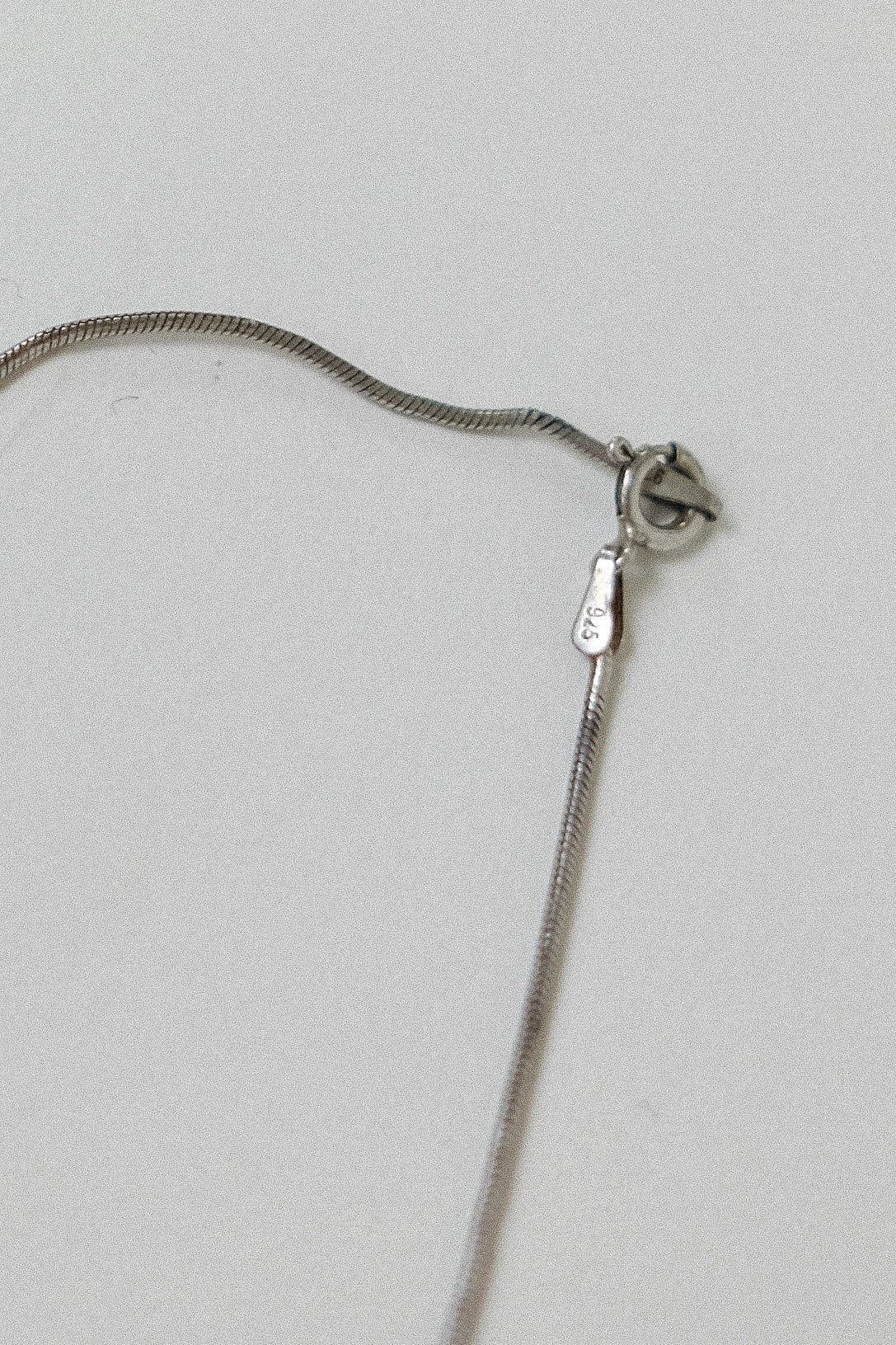 925 SILVER & PEARL TWIST NECKLACE