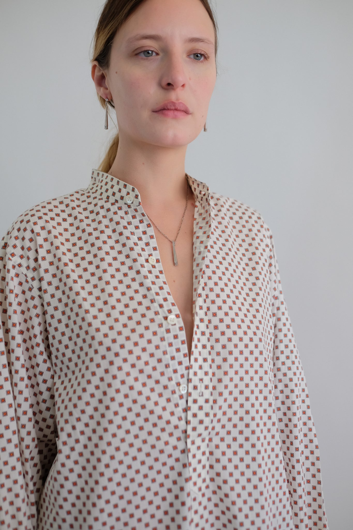 1970S ALBERTELLI OF ROME SHIRT DRESS