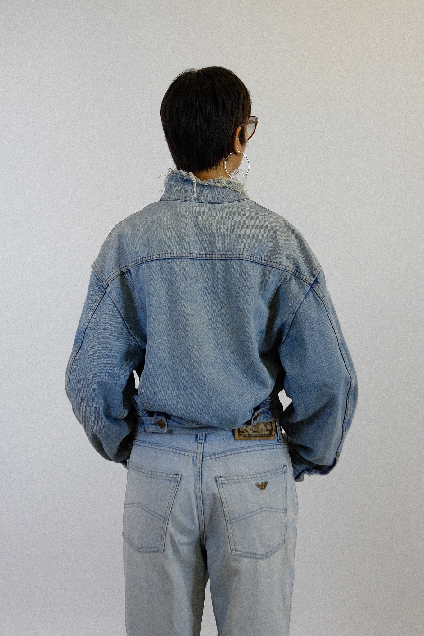 ARMANI JEANS IN LIGHT WASH COTTON