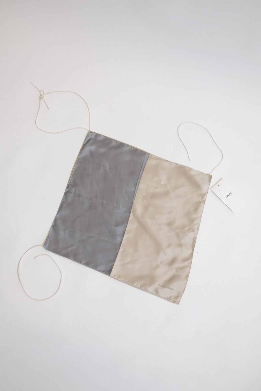 REPURPOSED GIORGIO ARMANI DEGRADÉ SILK TIE TOP