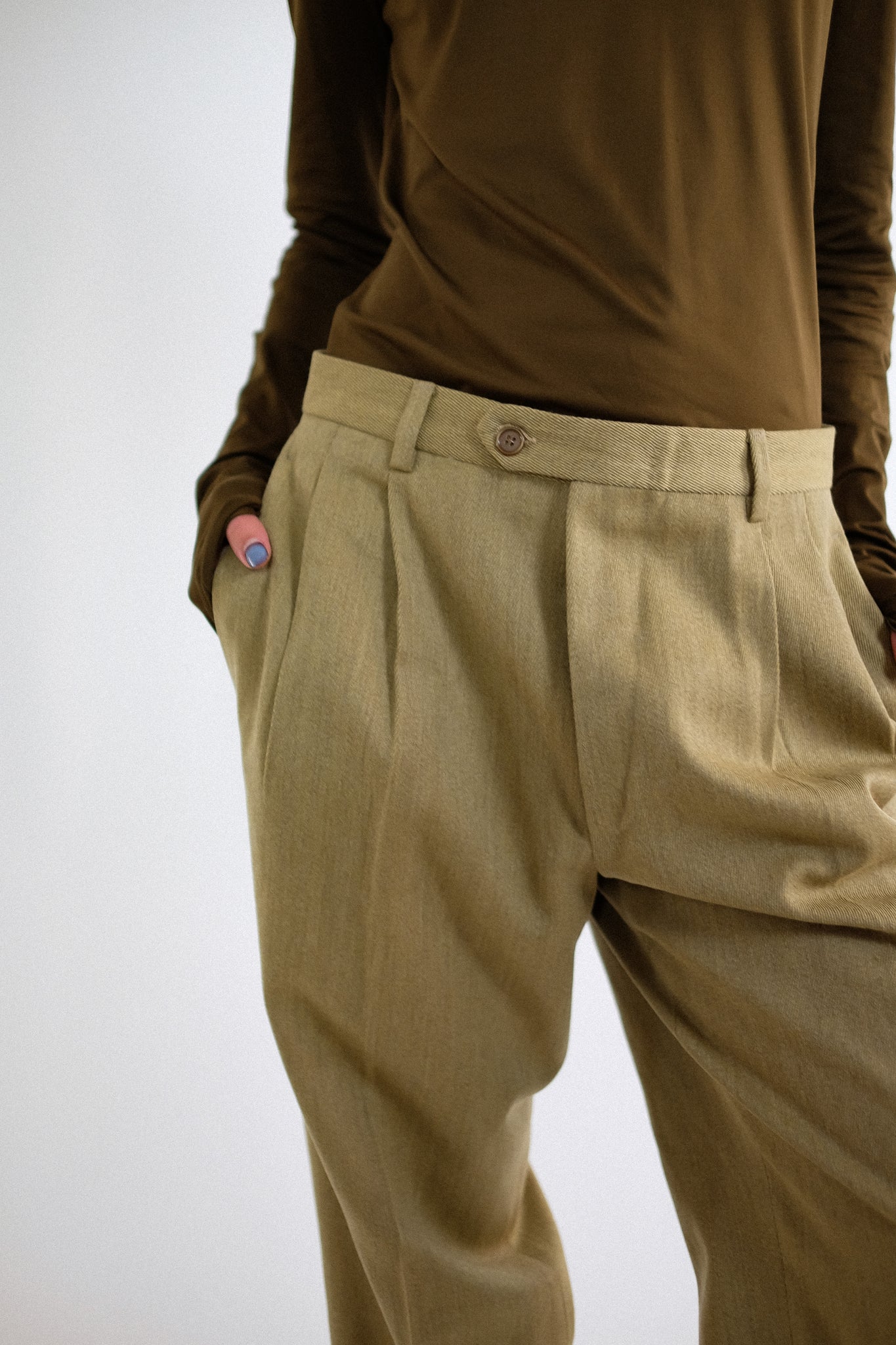 VINTAGE ITALIAN DEADSTOCK MENSWEAR PANTS