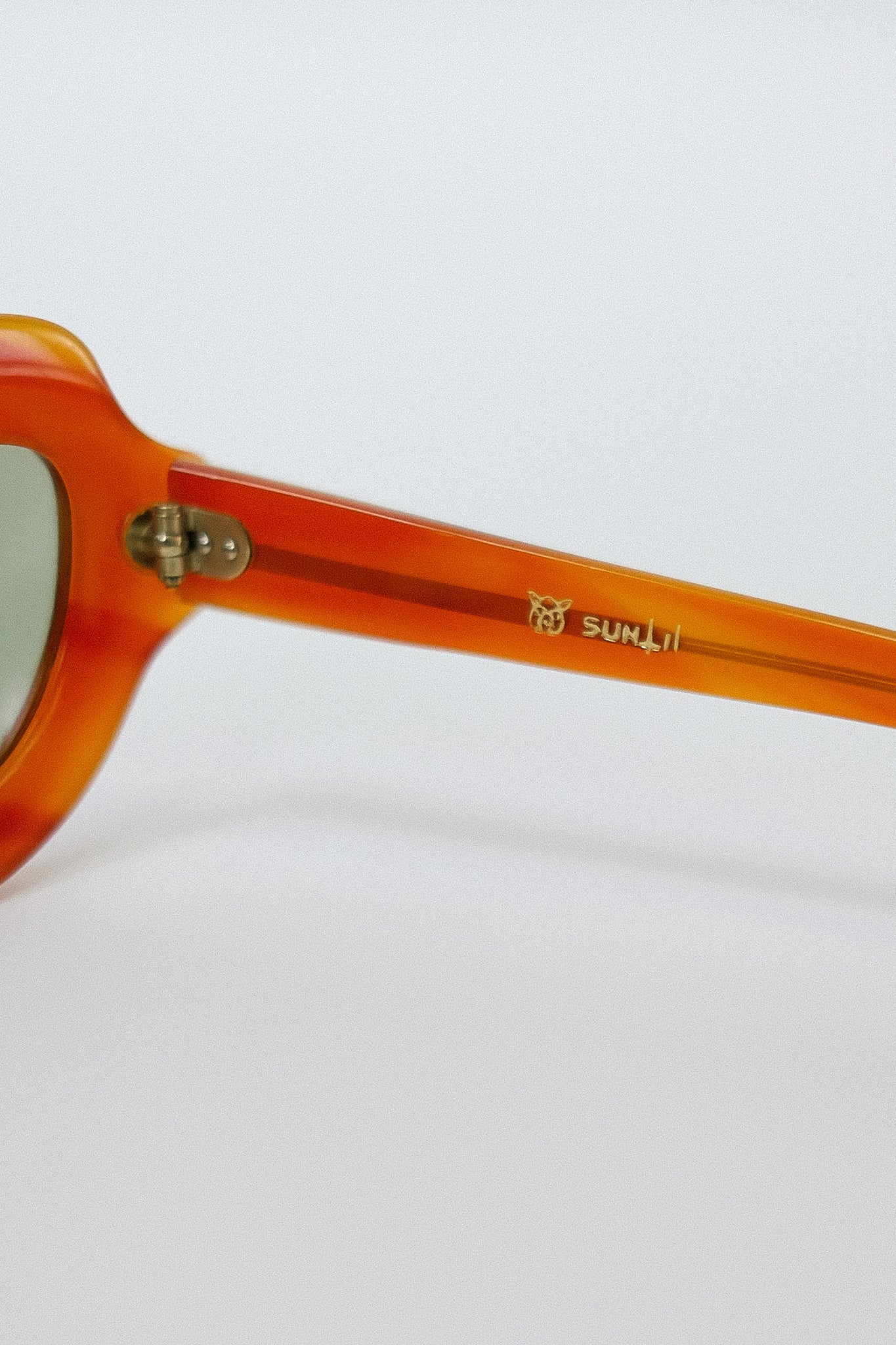 HAND POURED VINTAGE SHADES IN ARANCIA BY PAT EBEL