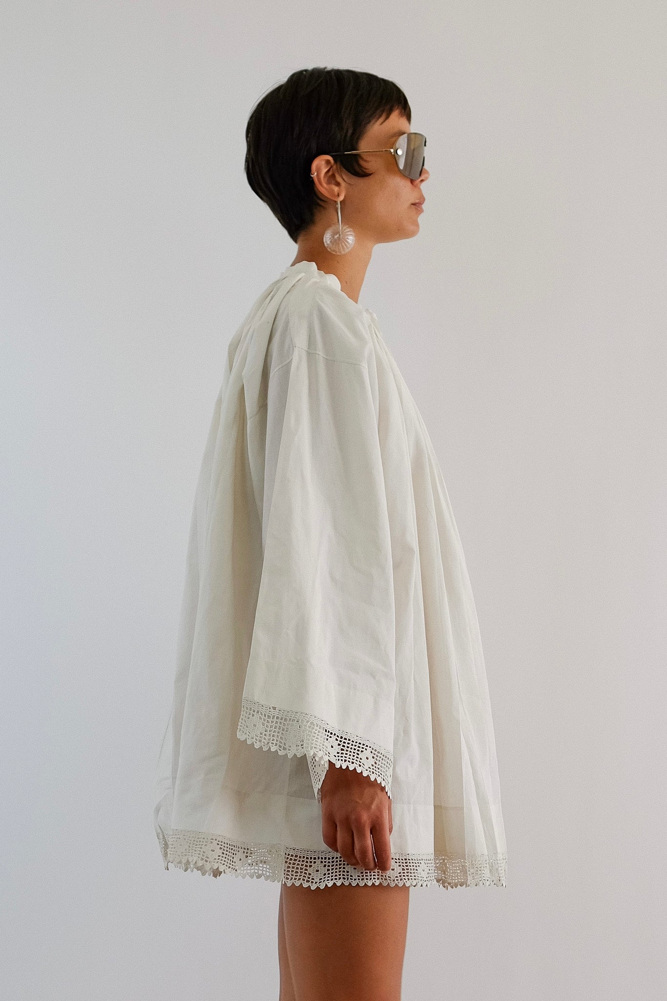 1900S ANTIQUE BRODERIE SHIRT