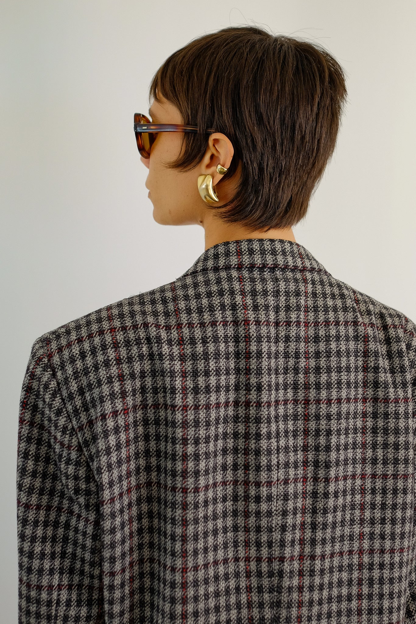 1980S GIORGIO ARMANI TWEED BLAZER