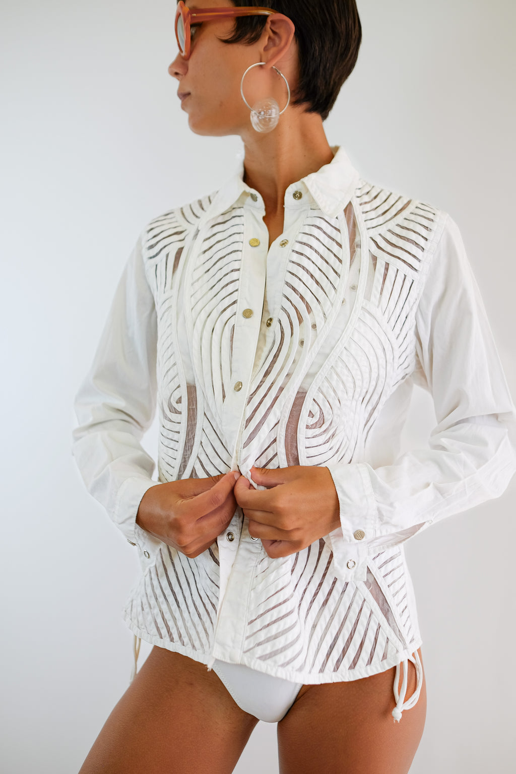 AQUAJEANS PIPED SHIRT