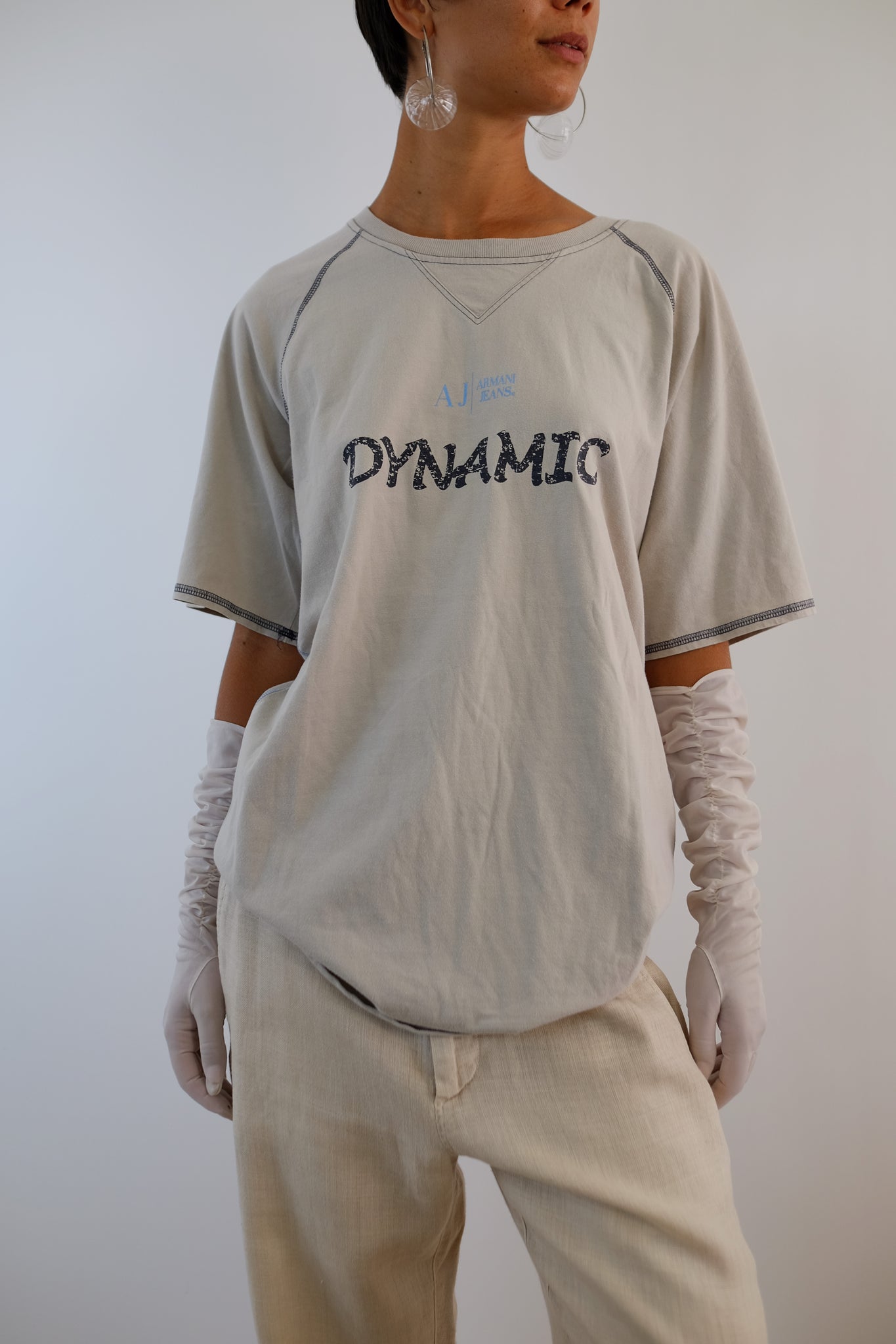 ARMANI JEANS DYNAMIC-ORGANIC T IN COTTON JERSEY