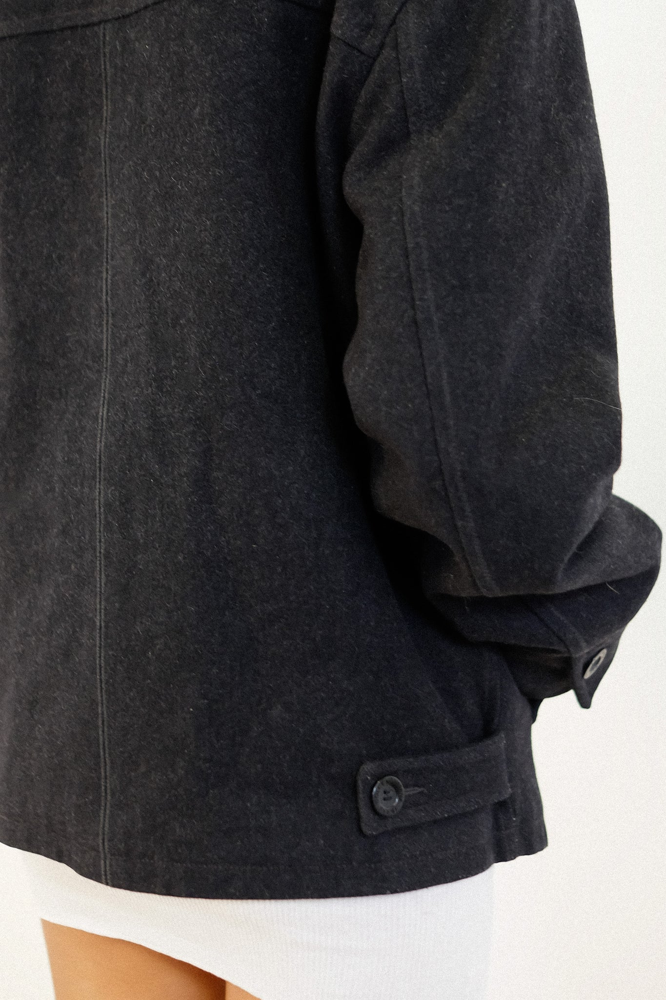 DOLCE & GABBANA WOOL JACKET IN SLATE GREY