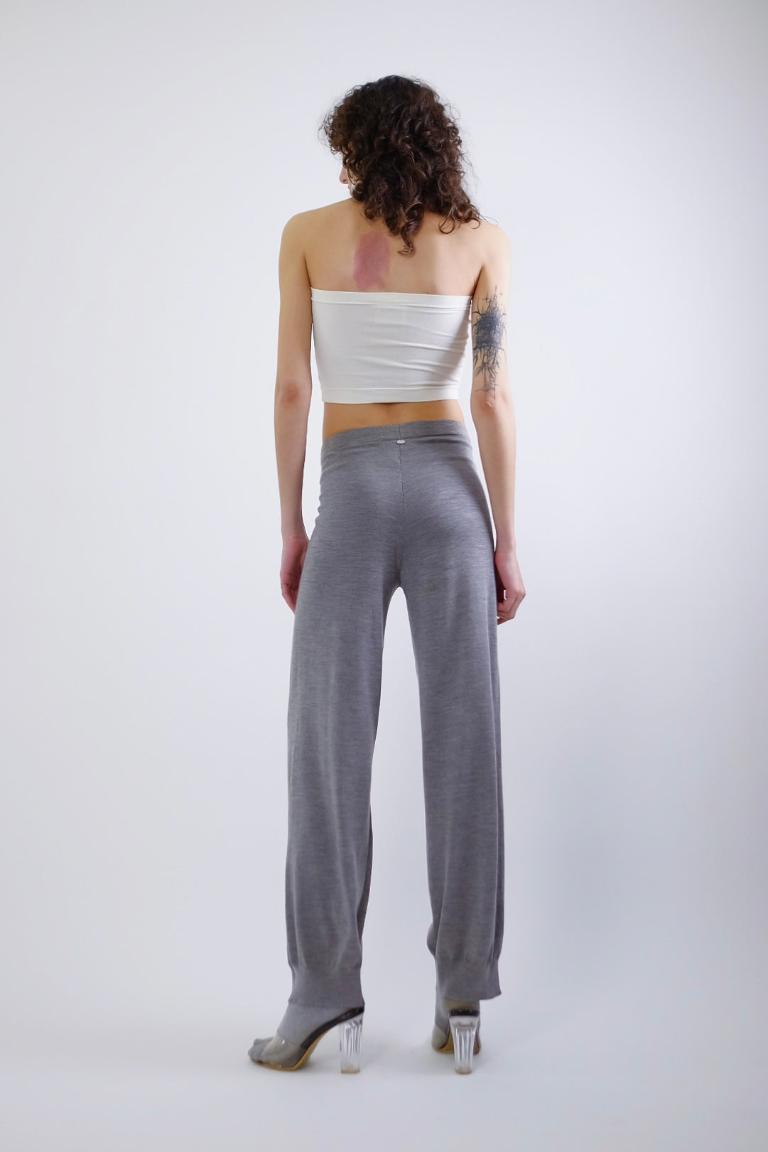 80s PLEIN SUD COTTON JERSEY HALTER