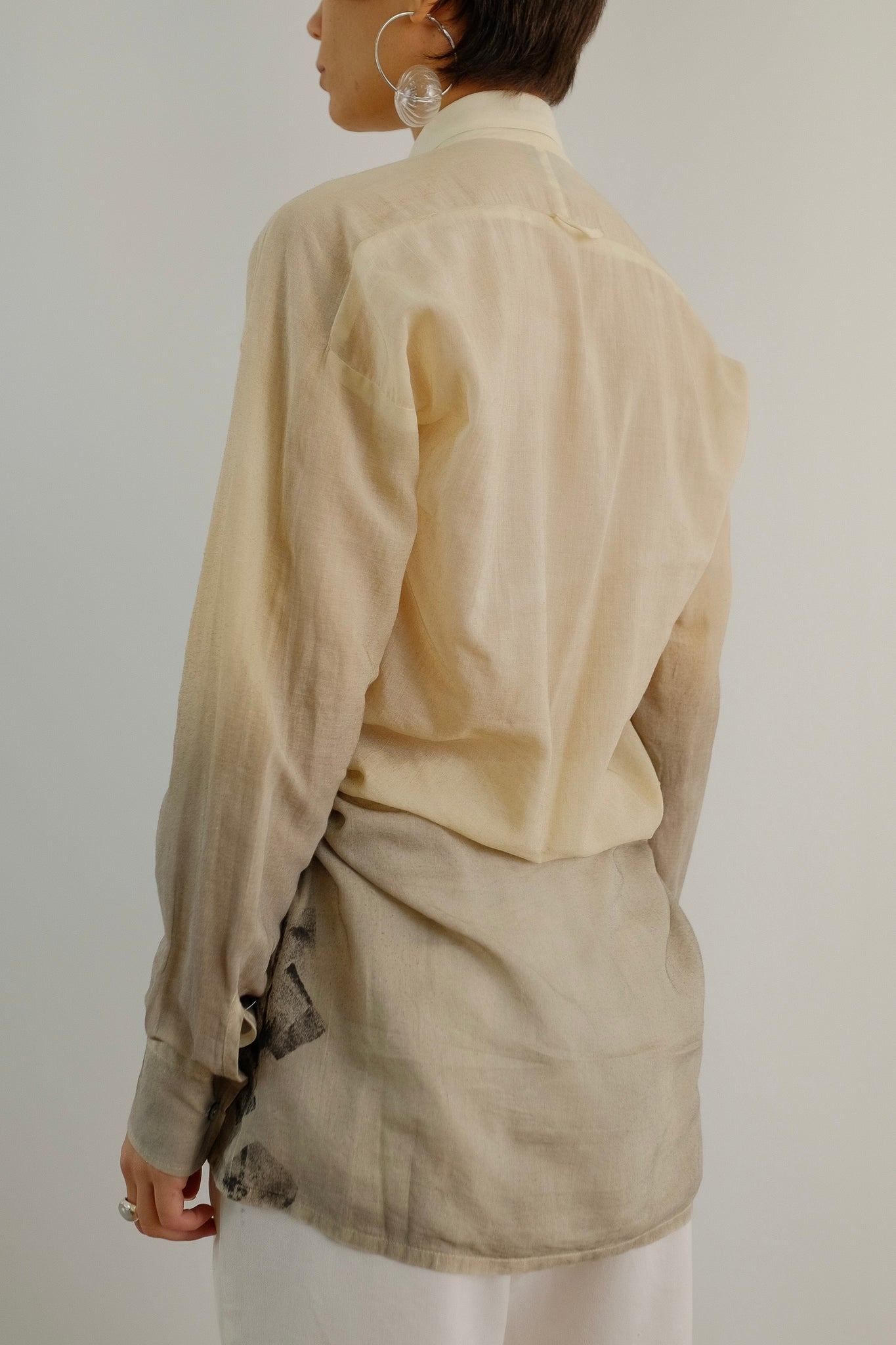 MALLONI PRINT SHIRT IN DEGRADÉ