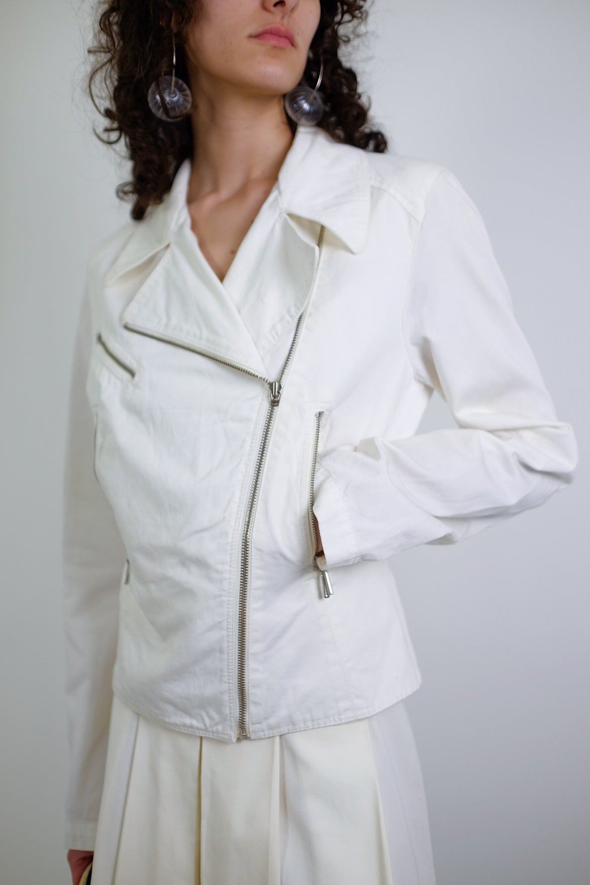 GERMANO ZAMA WHITE JACKET