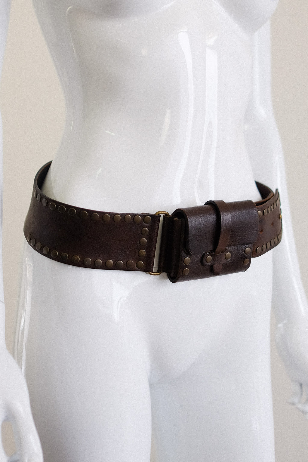 LEATHER MINI BAG BELT