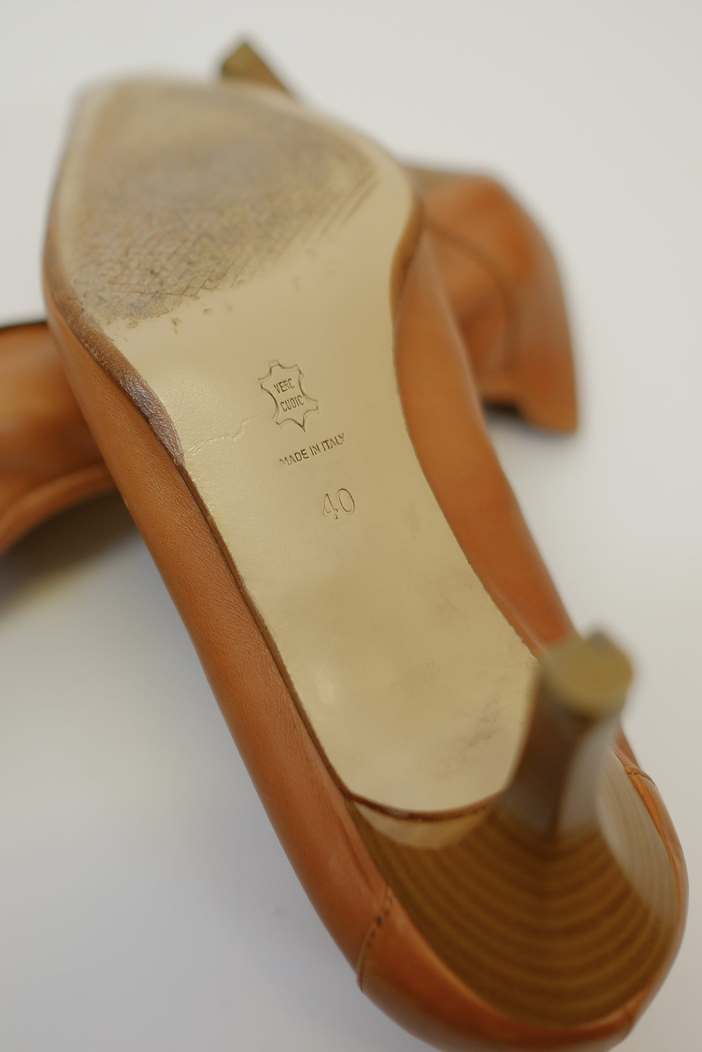 ROMAN ATELIER PUMPS IN SANDY CARAMEL