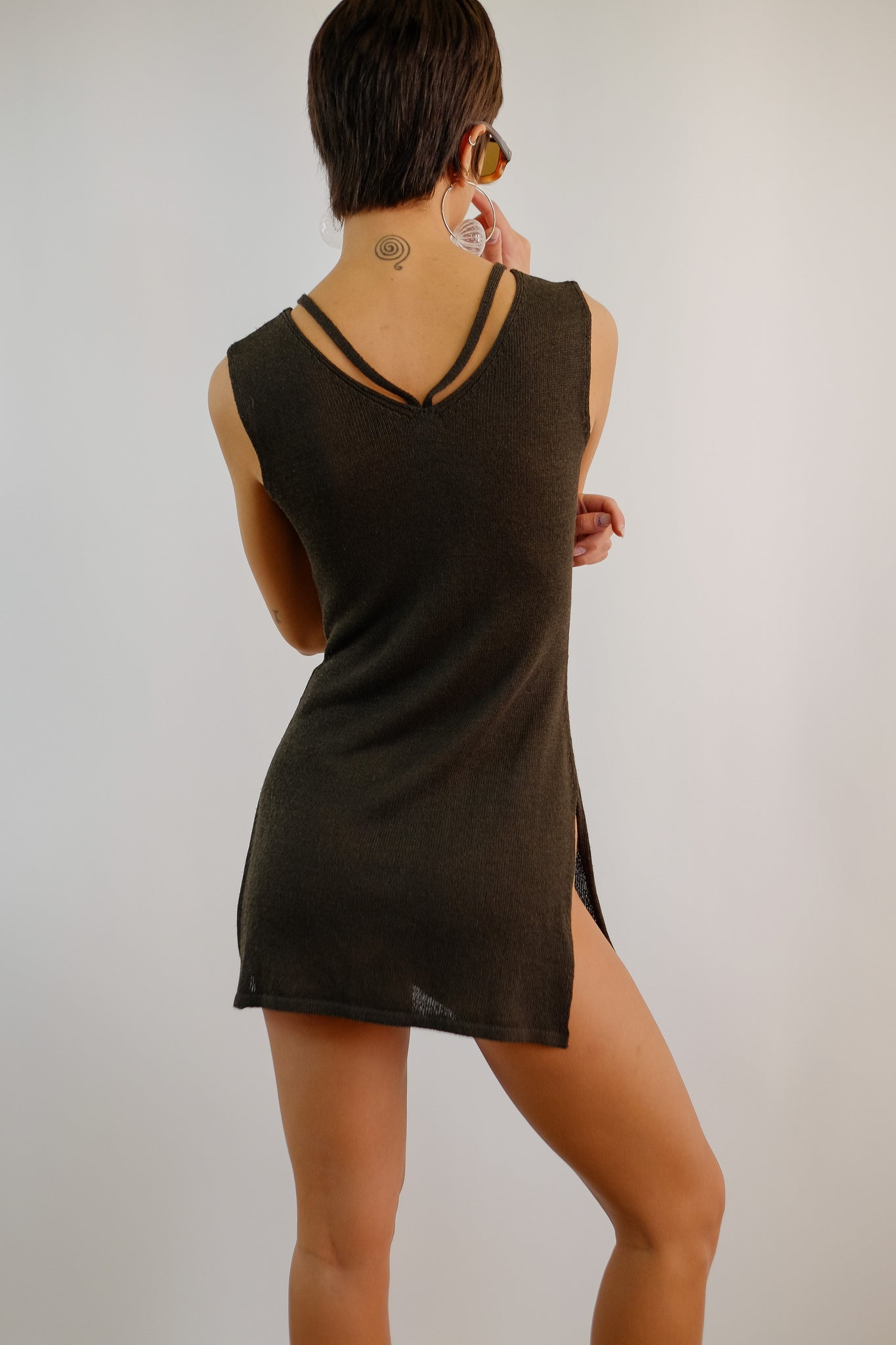 FENDI KNIT IN DARK OLIVE