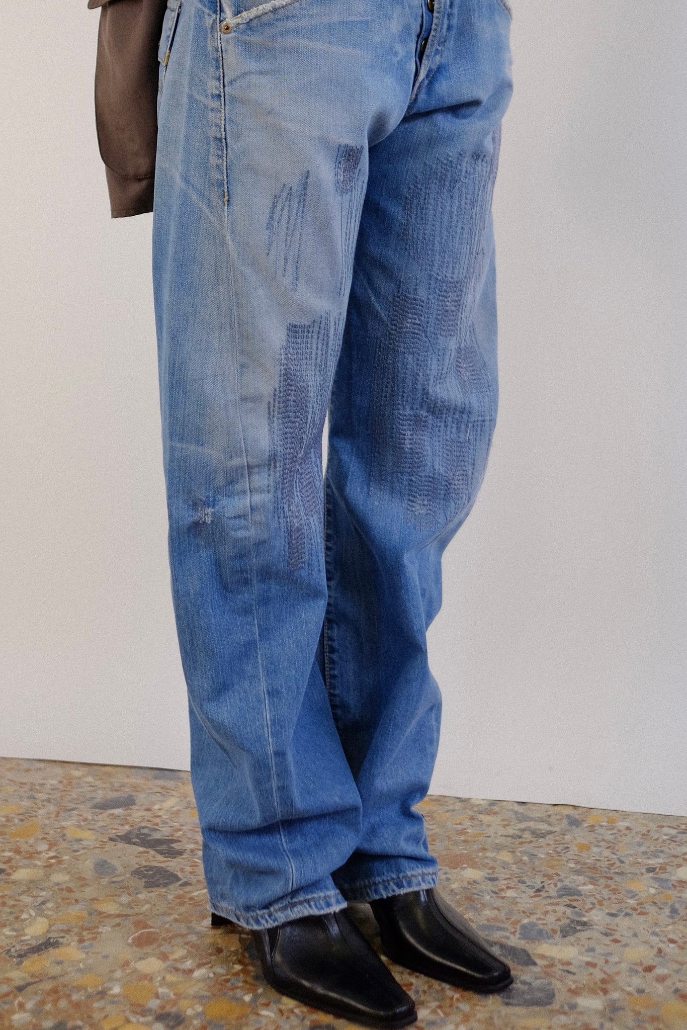 LEVIS ENGINEERED JEANS IN EMBROIDERED COTTON