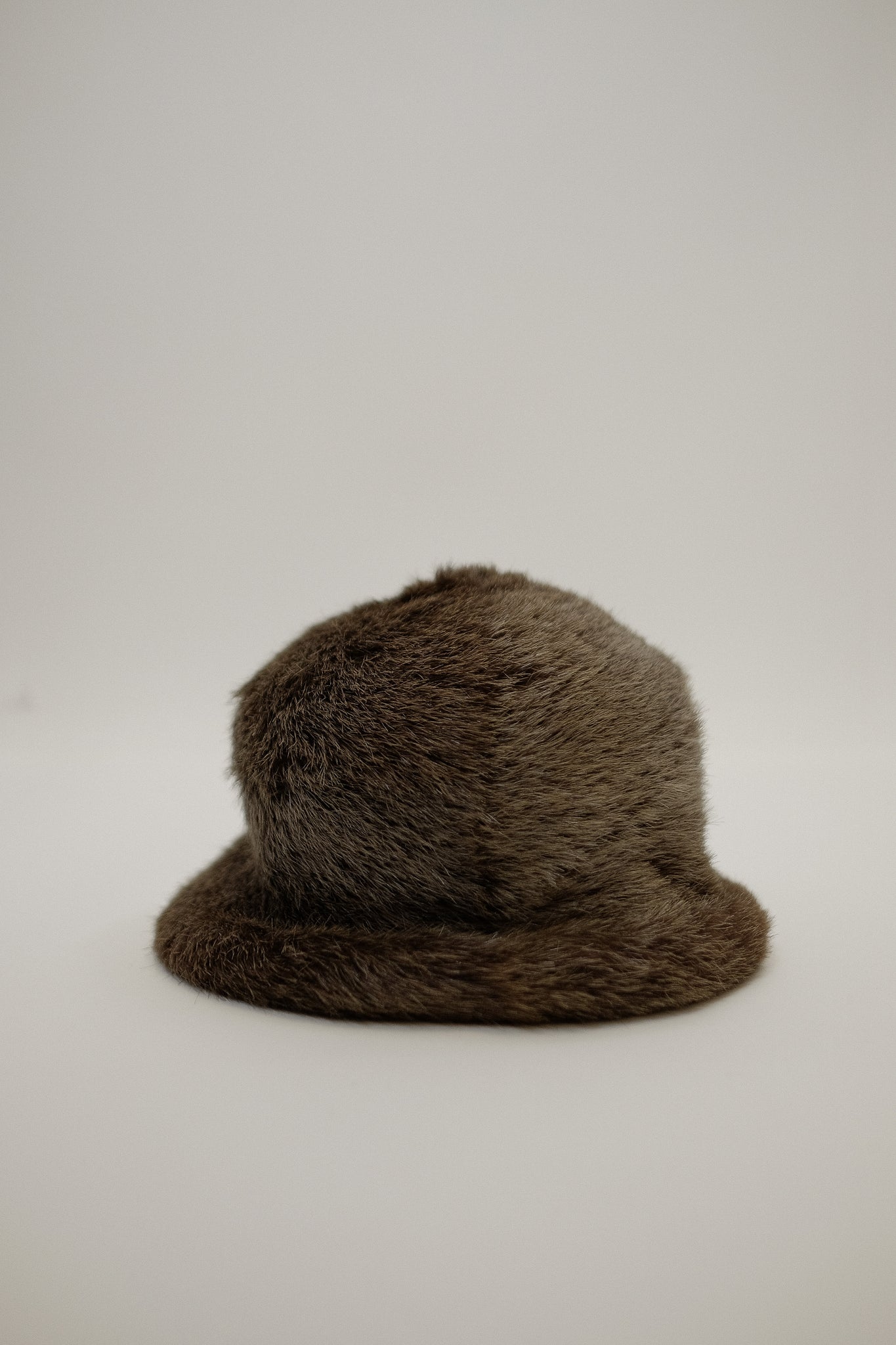 FUR BUCKET HAT