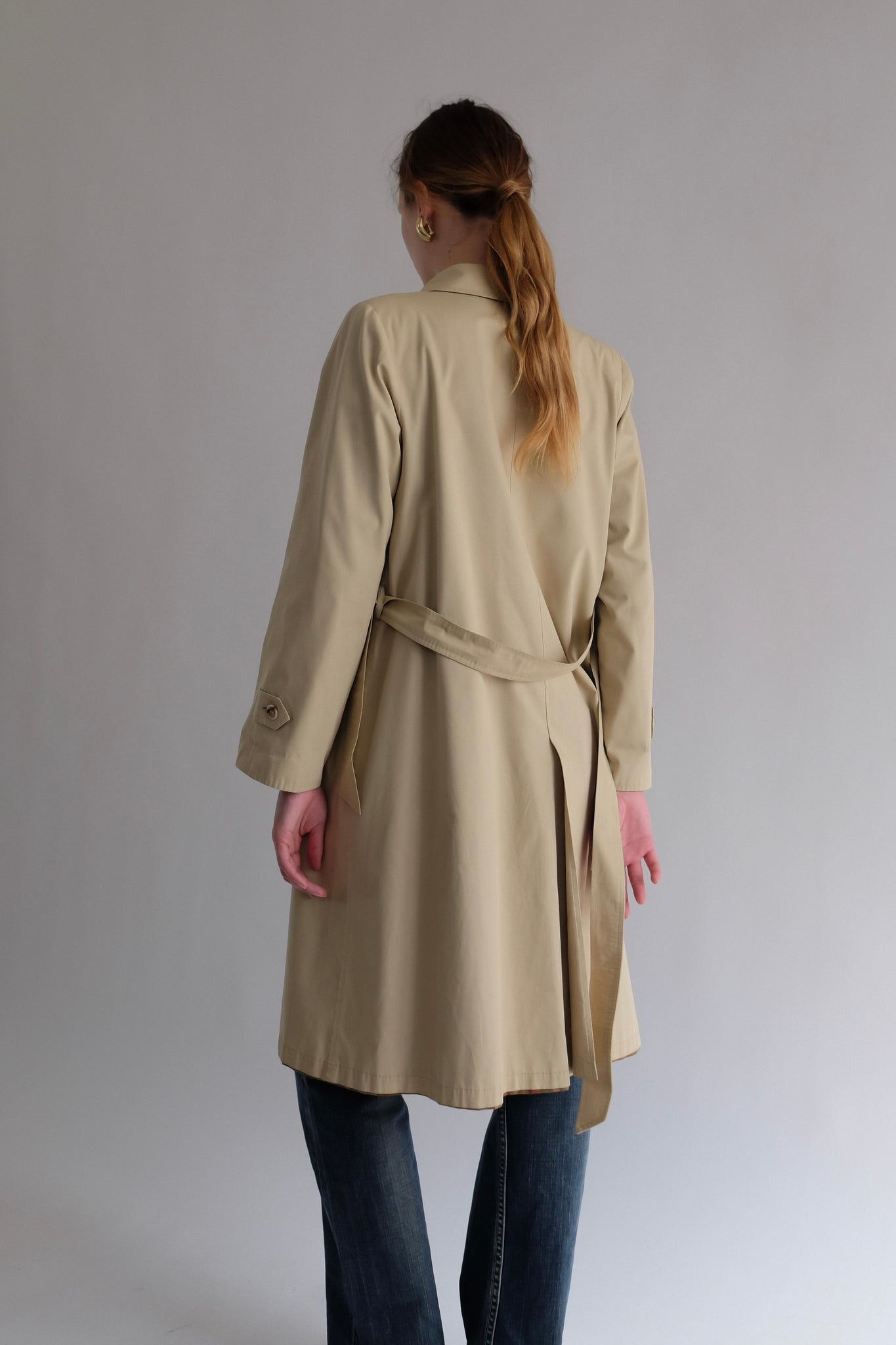 VINTAGE TRENCH IN BEIGE