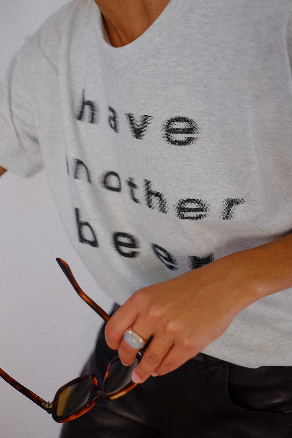 90S SINGLE STITCH HAVE ANOTHER BEER T-SHIRT IN GREY