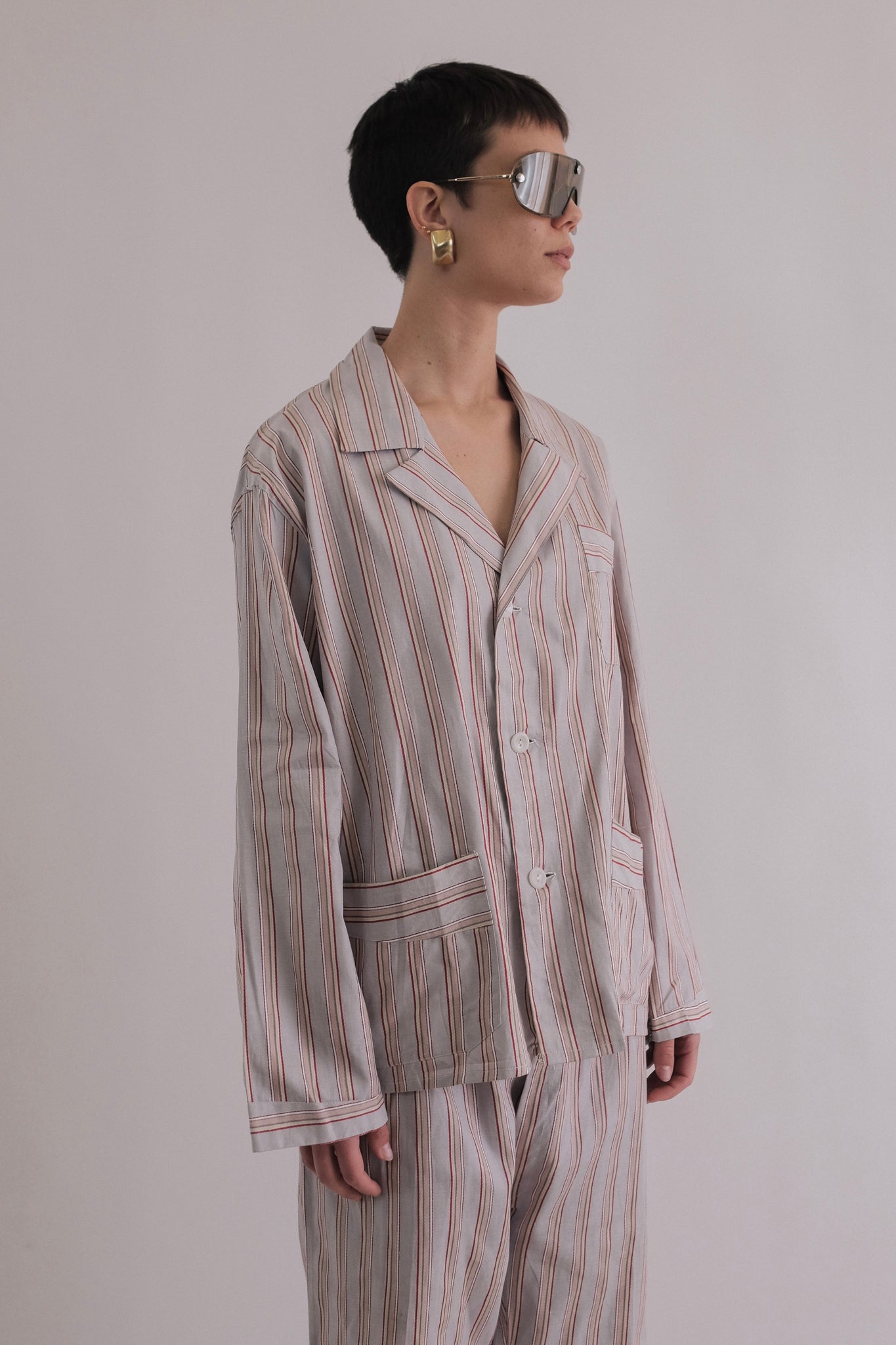 VINTAGE STRIPED PYJAMA SET