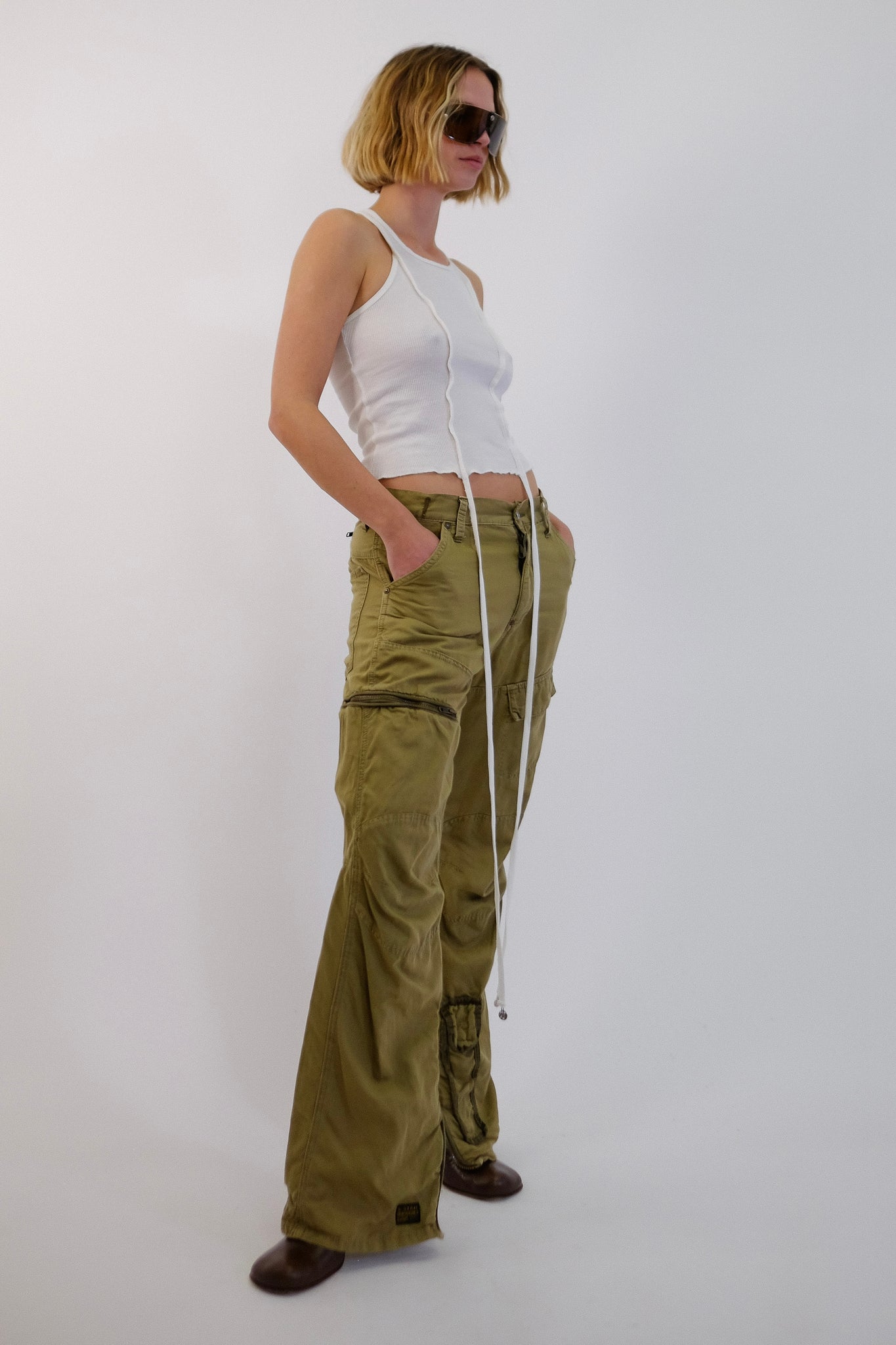 G-STAR RAW BAGGY ZIP CARGOS