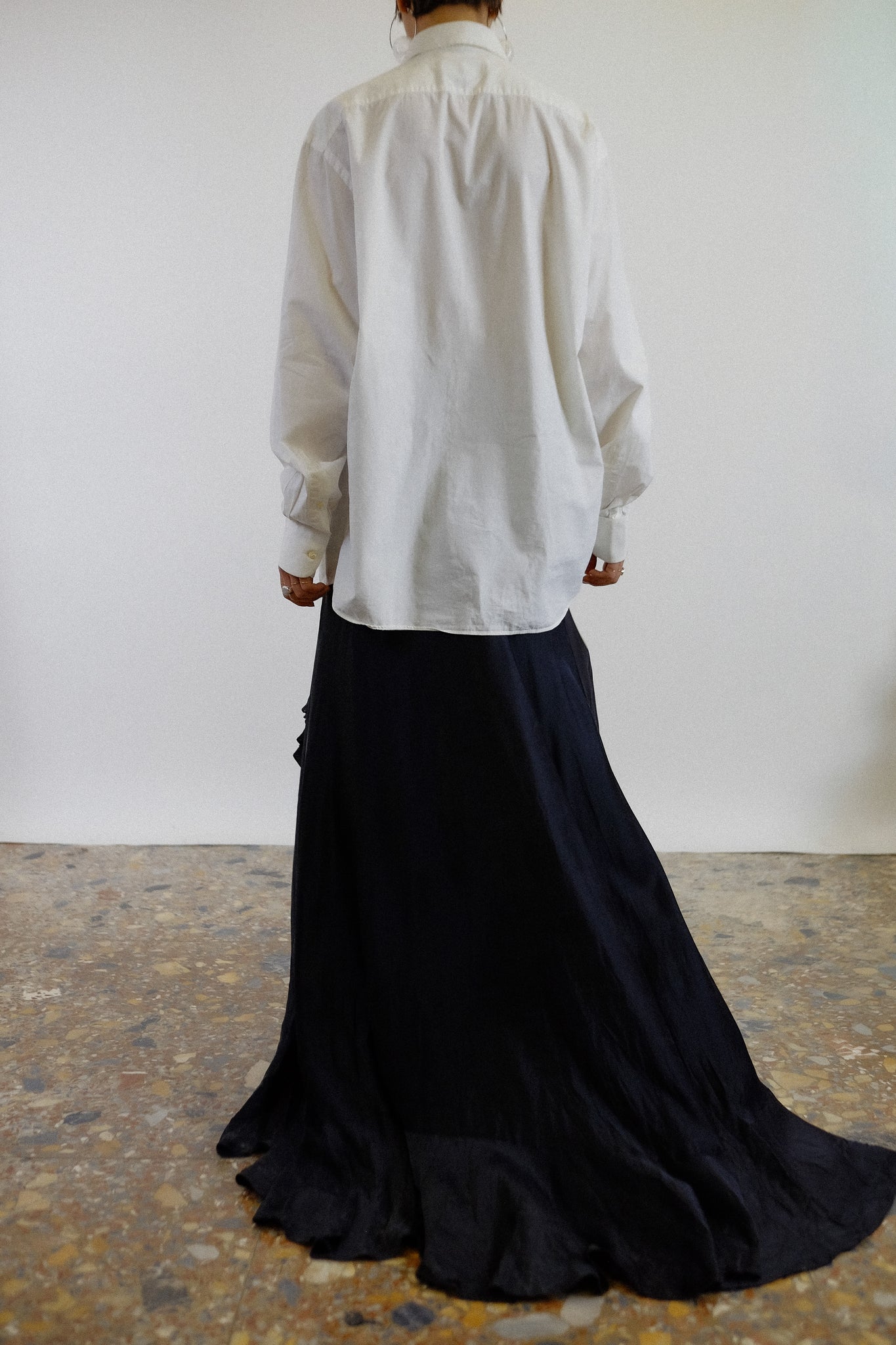 CHRISTIAN DIOR MONOGRAM COTTON SHIRT IN WHITE