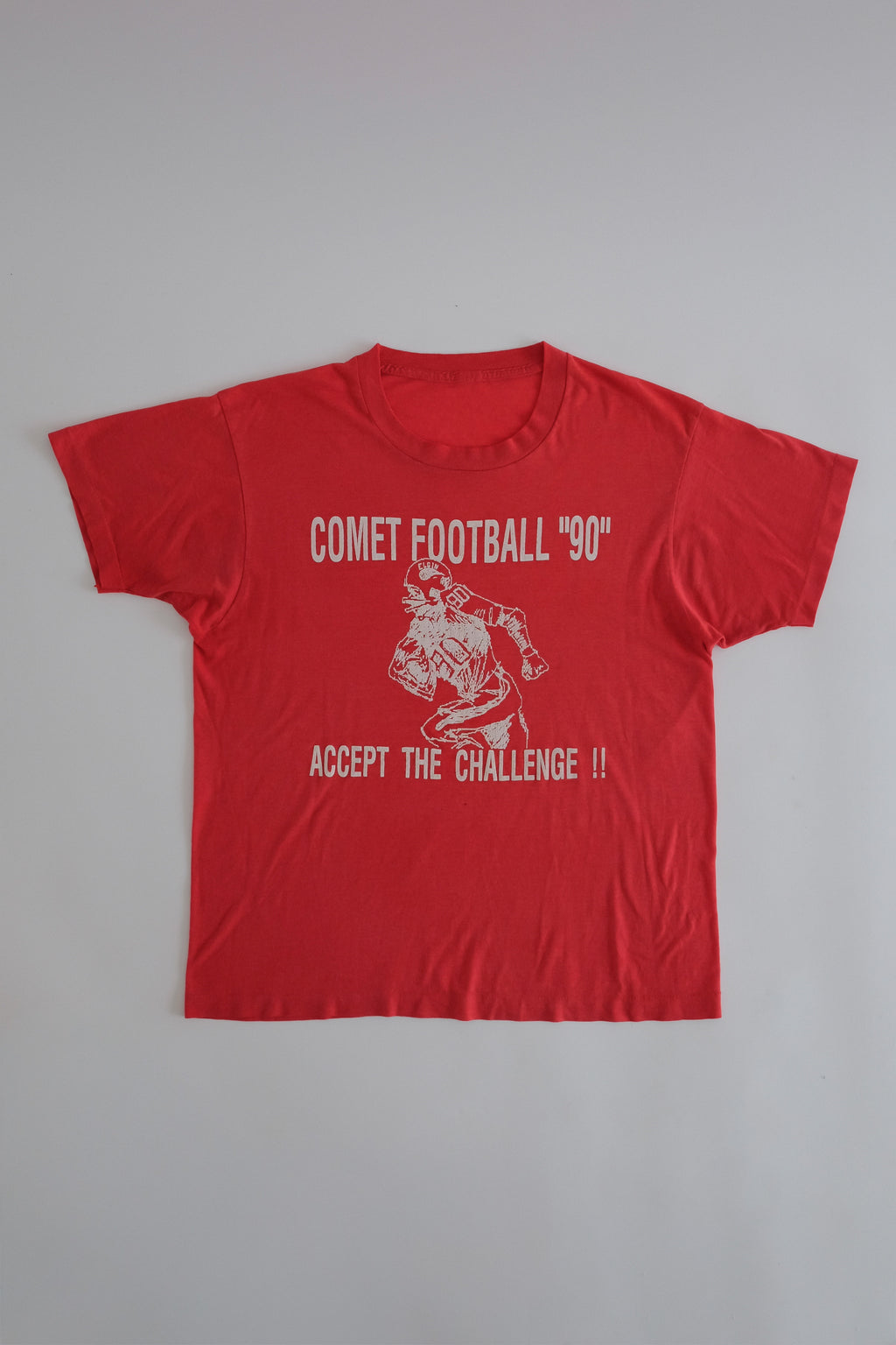 ACCEPT THR CHALLENGE! SINGLE STITCH COTTON T