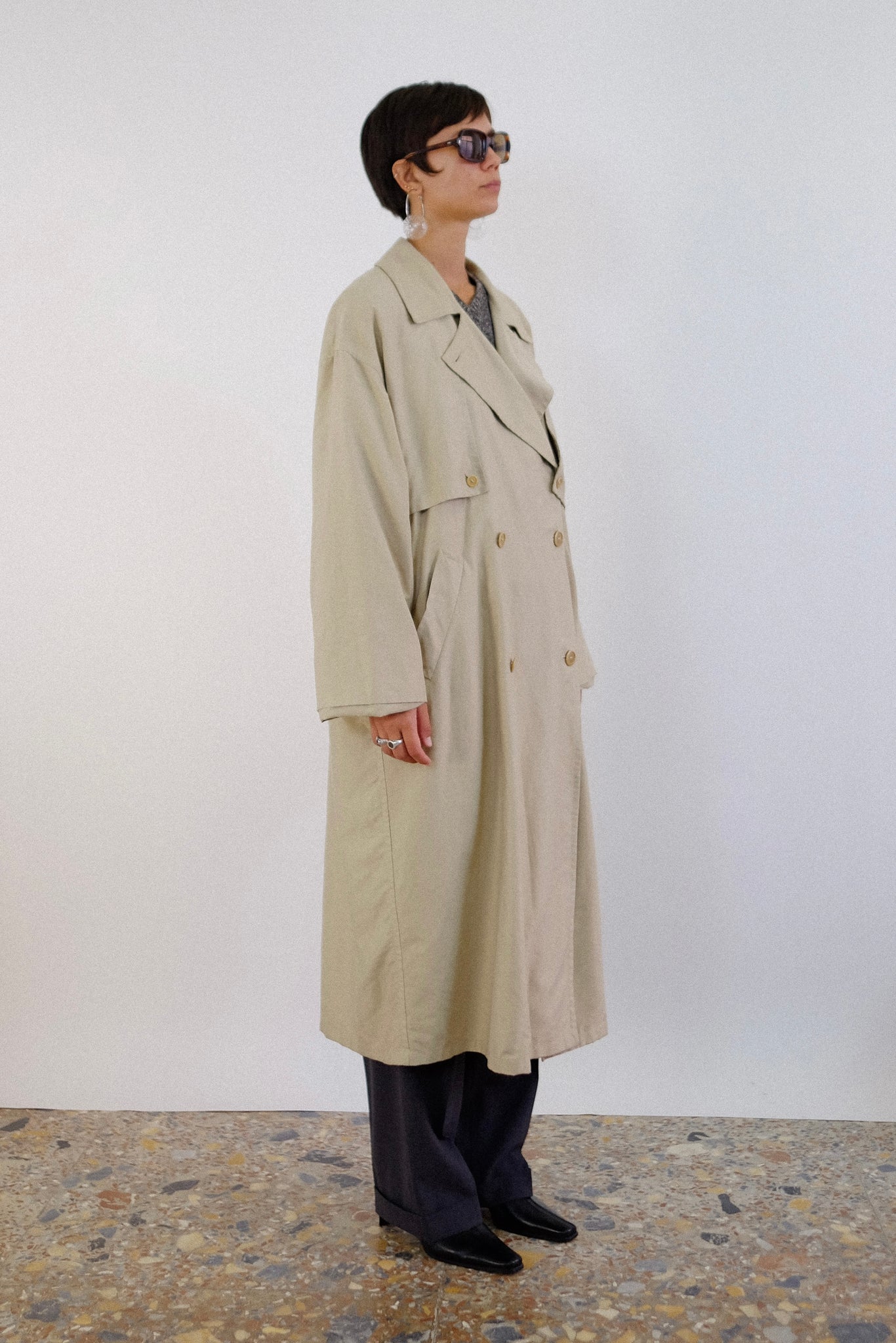 MARELLA TRENCH COAT IN BEIGE