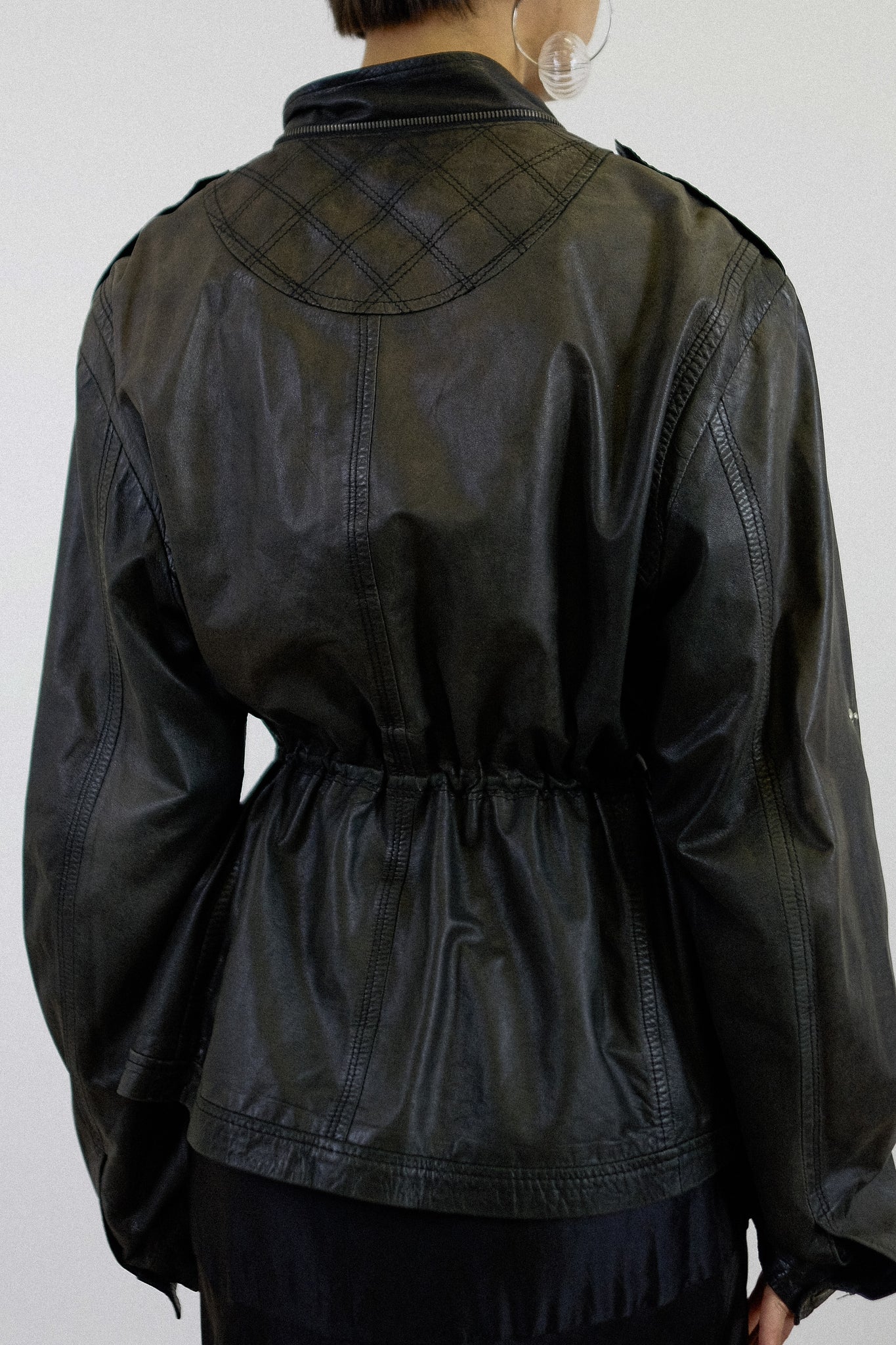 CNC COSTUME NATIONAL LEATHER DEGRADÉ JACKET