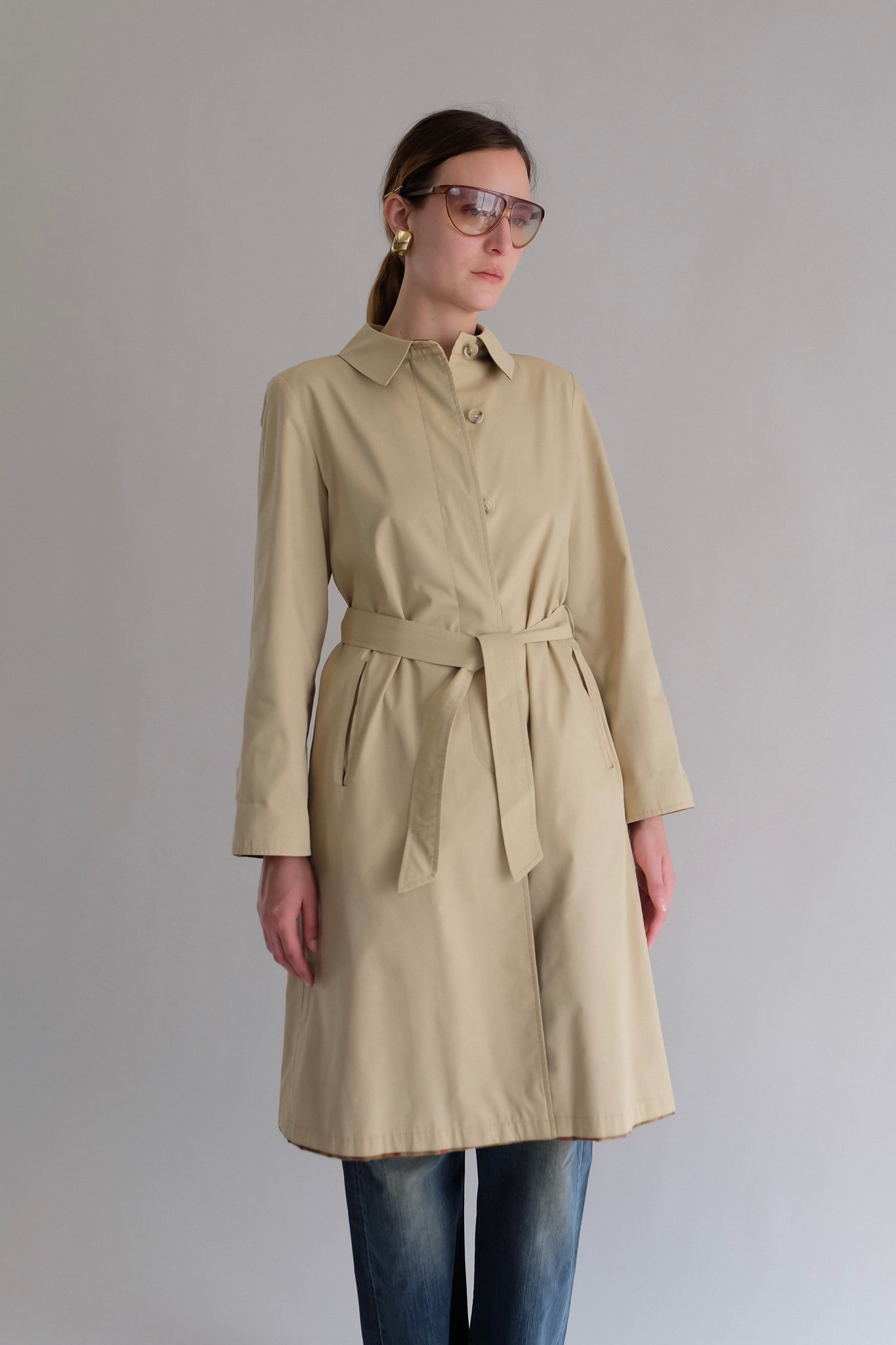 VINTAGE TRENCH IN BEIGE