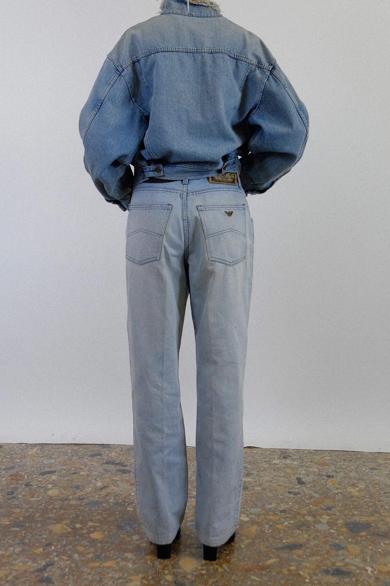 ARMANI JEANS IN LIGHT WASH COTTON