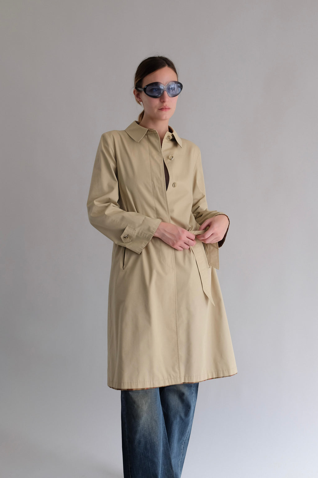 VINTAGE TRENCH IN BEIGE