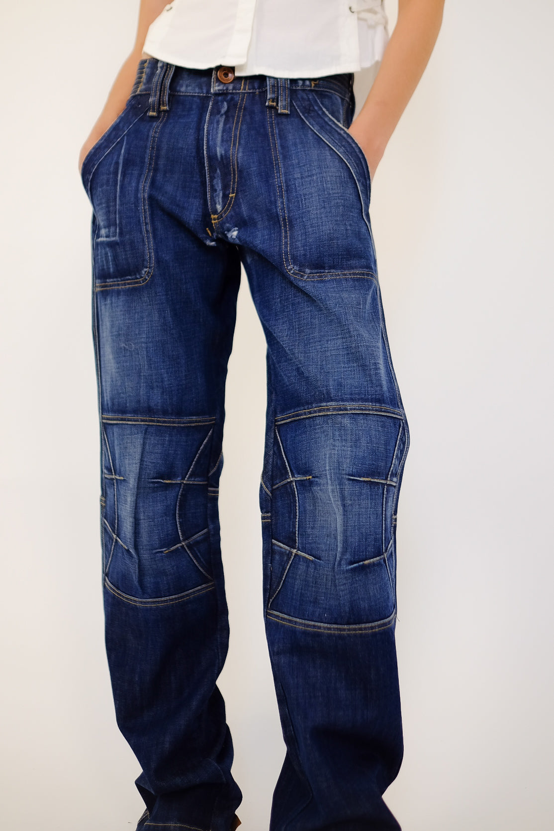 TECHNICAL DENIM JEANS