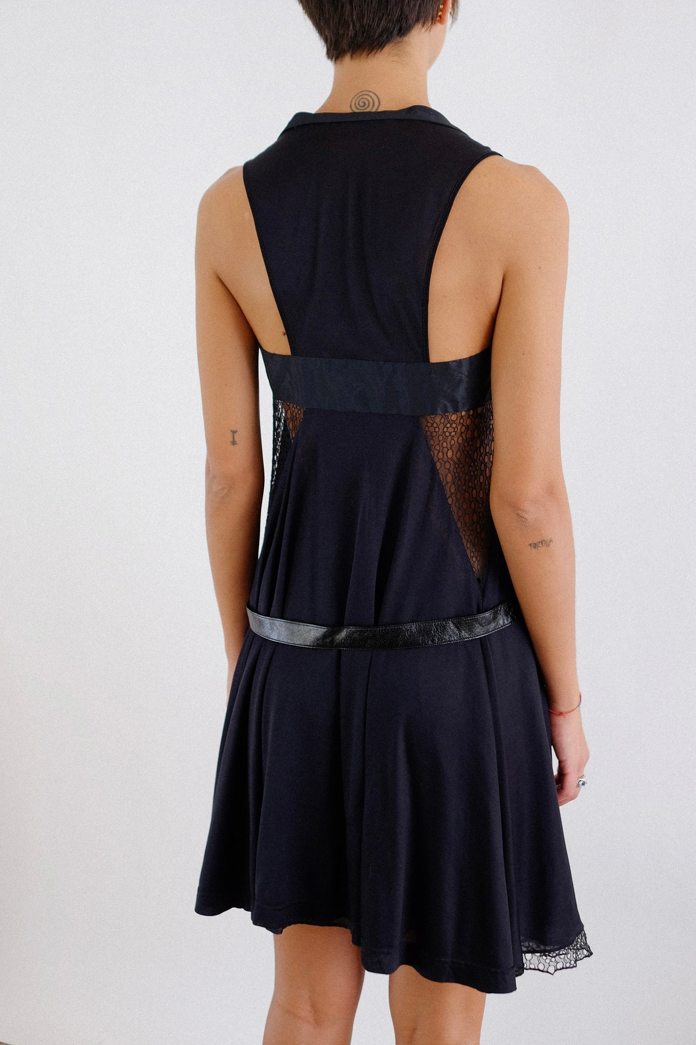 BALENCIAGA 2006 BY NICHOLAS GHESQUIERE DRESS IN BLACK