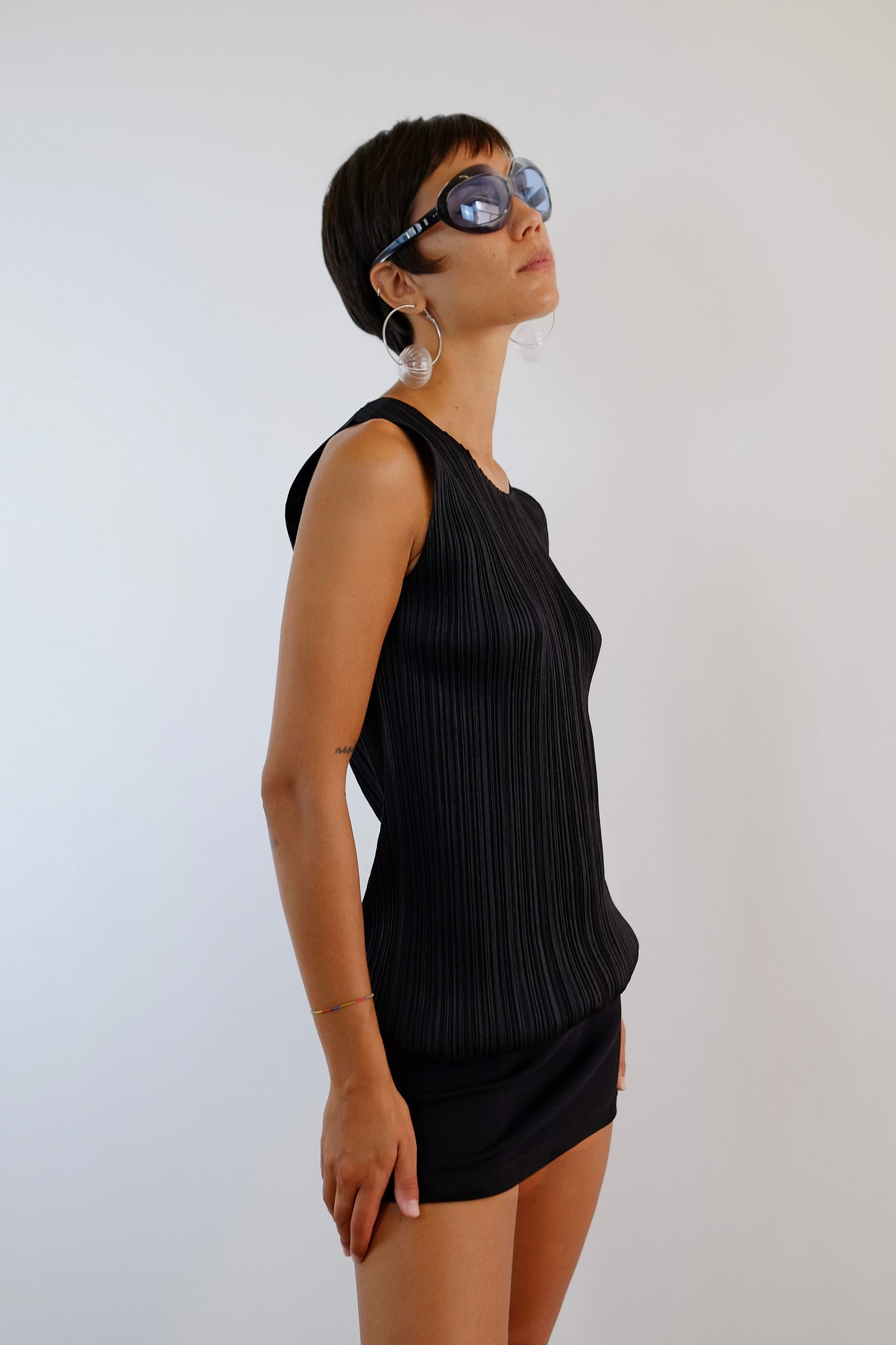 ISSEY MIYAKE PLEATS PLEASE MINI DRESS