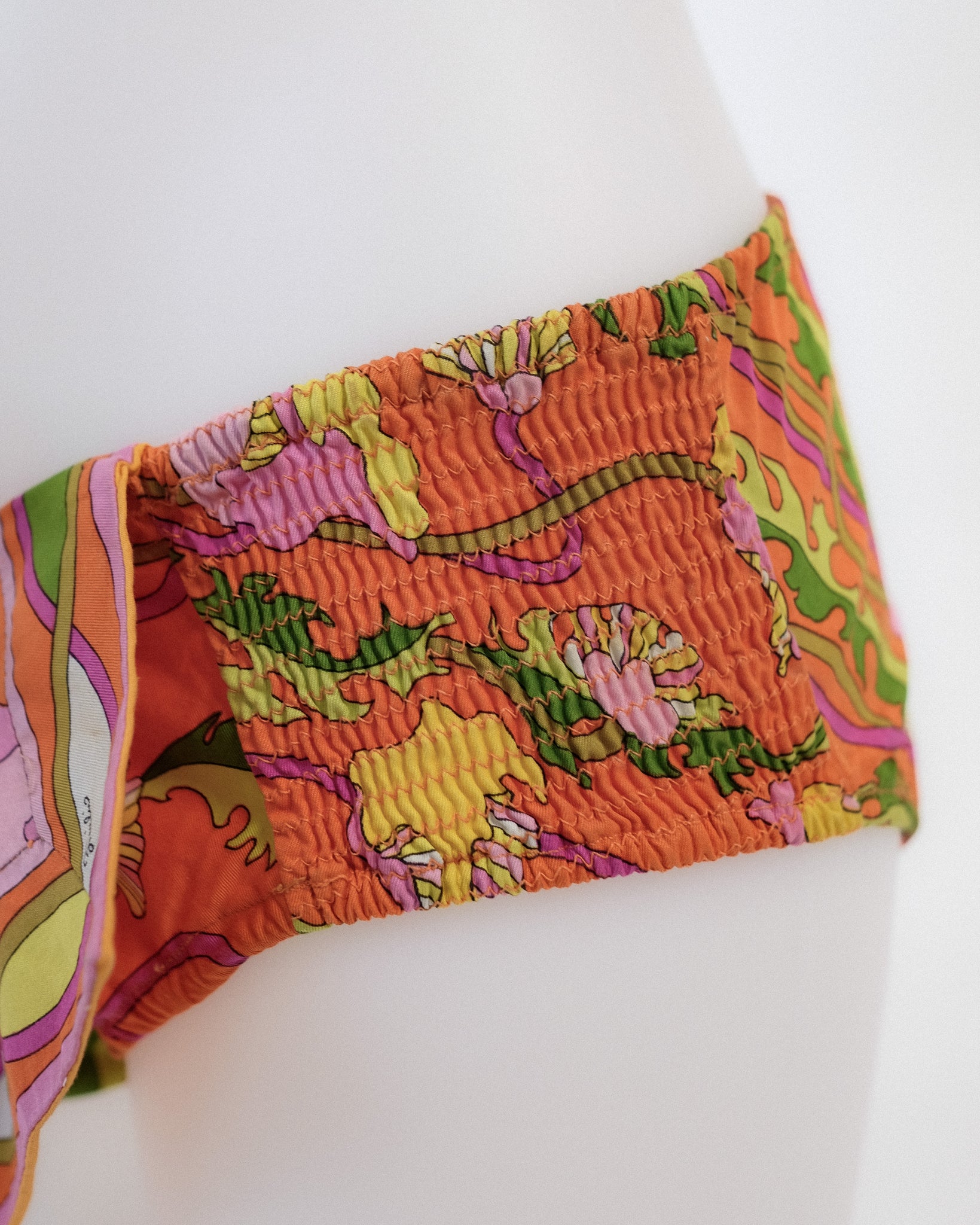 EMILIO PUCCI 1968 DOCUMENTED COLLECTION SET IN PRINTED COTTON
