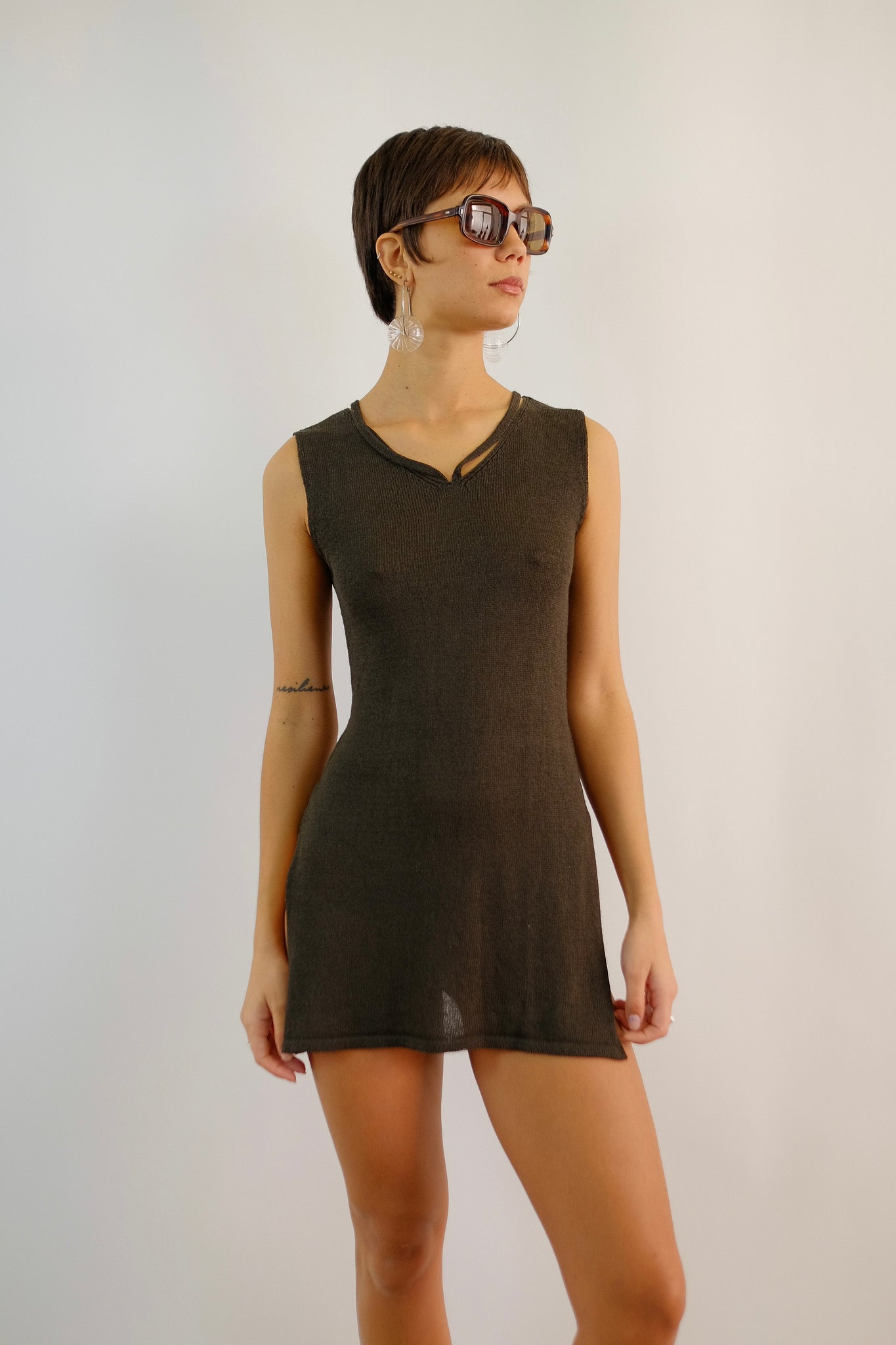 FENDI KNIT IN DARK OLIVE