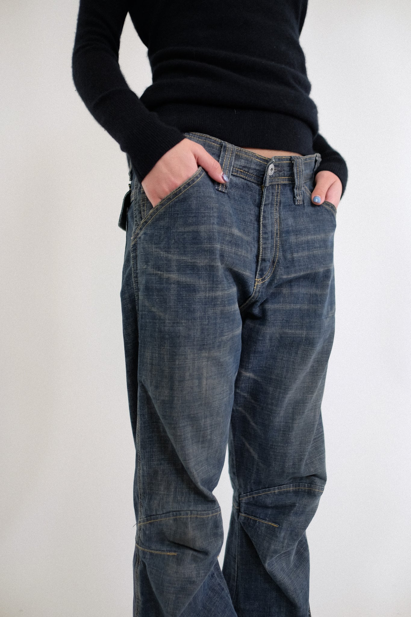 G-STAR RAW PANELLED DENIM