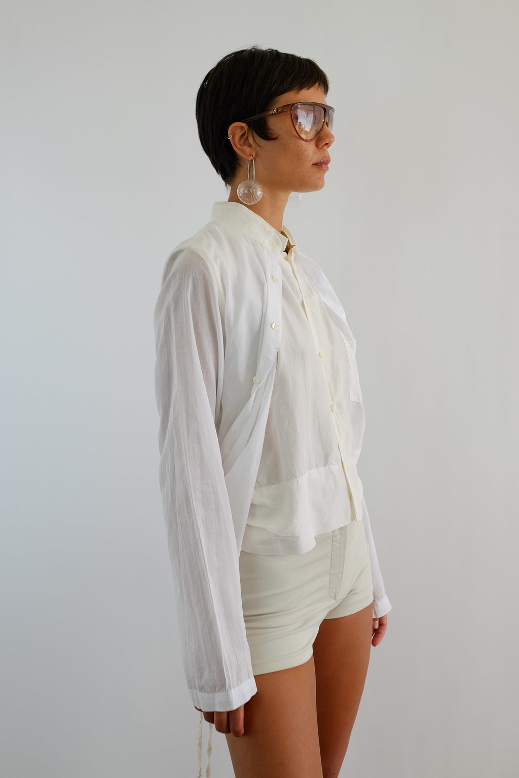 MALLONI DOUBLE LAYERED SHIRT