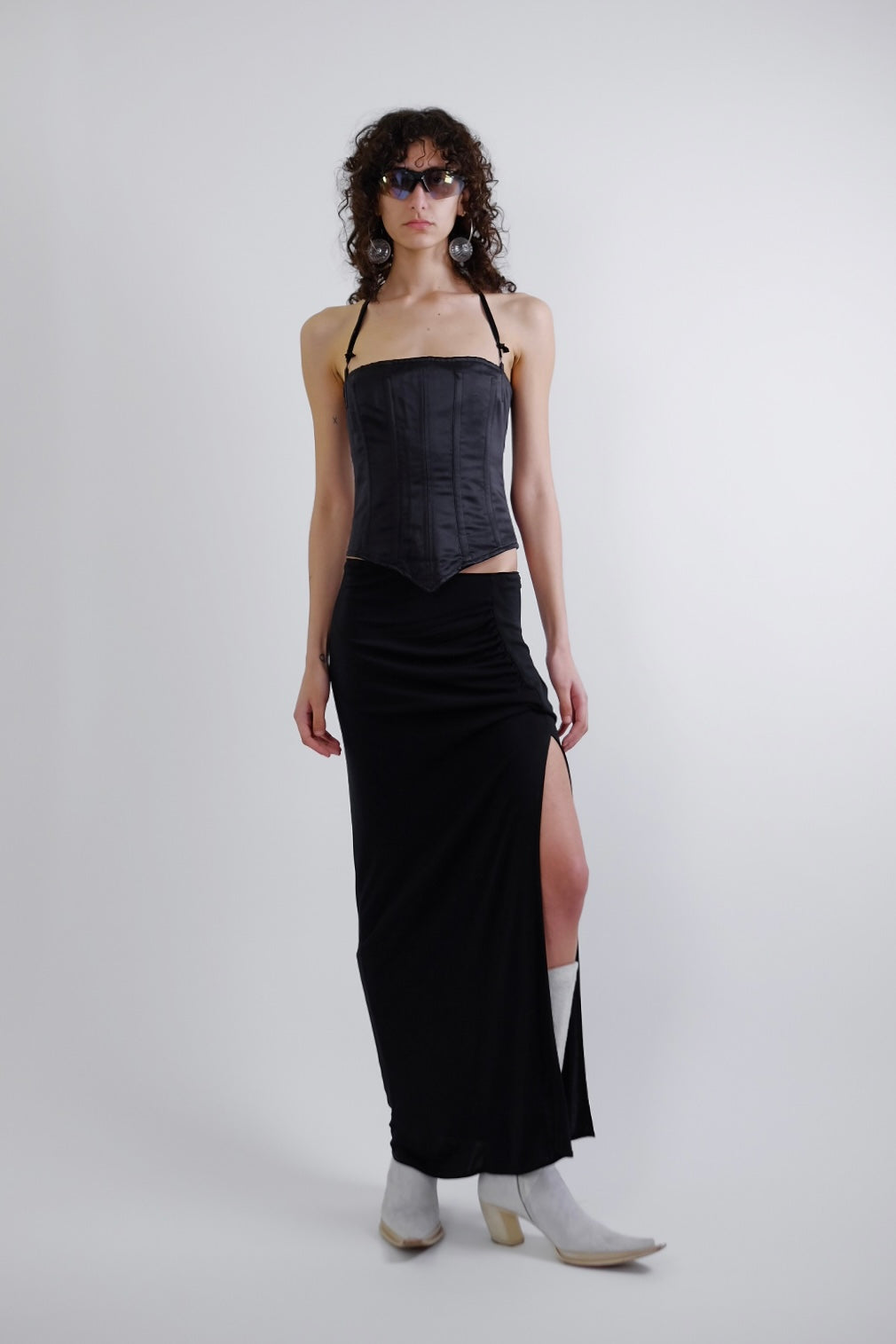 NORMA KAMALI RUCHED SKIRT